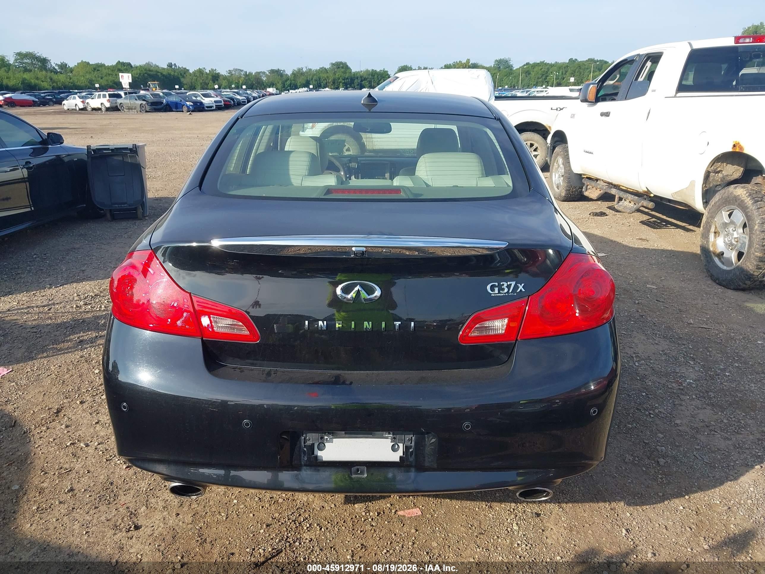 2010 Infiniti G37x   Black vin: JN1CV6AR6AM254369