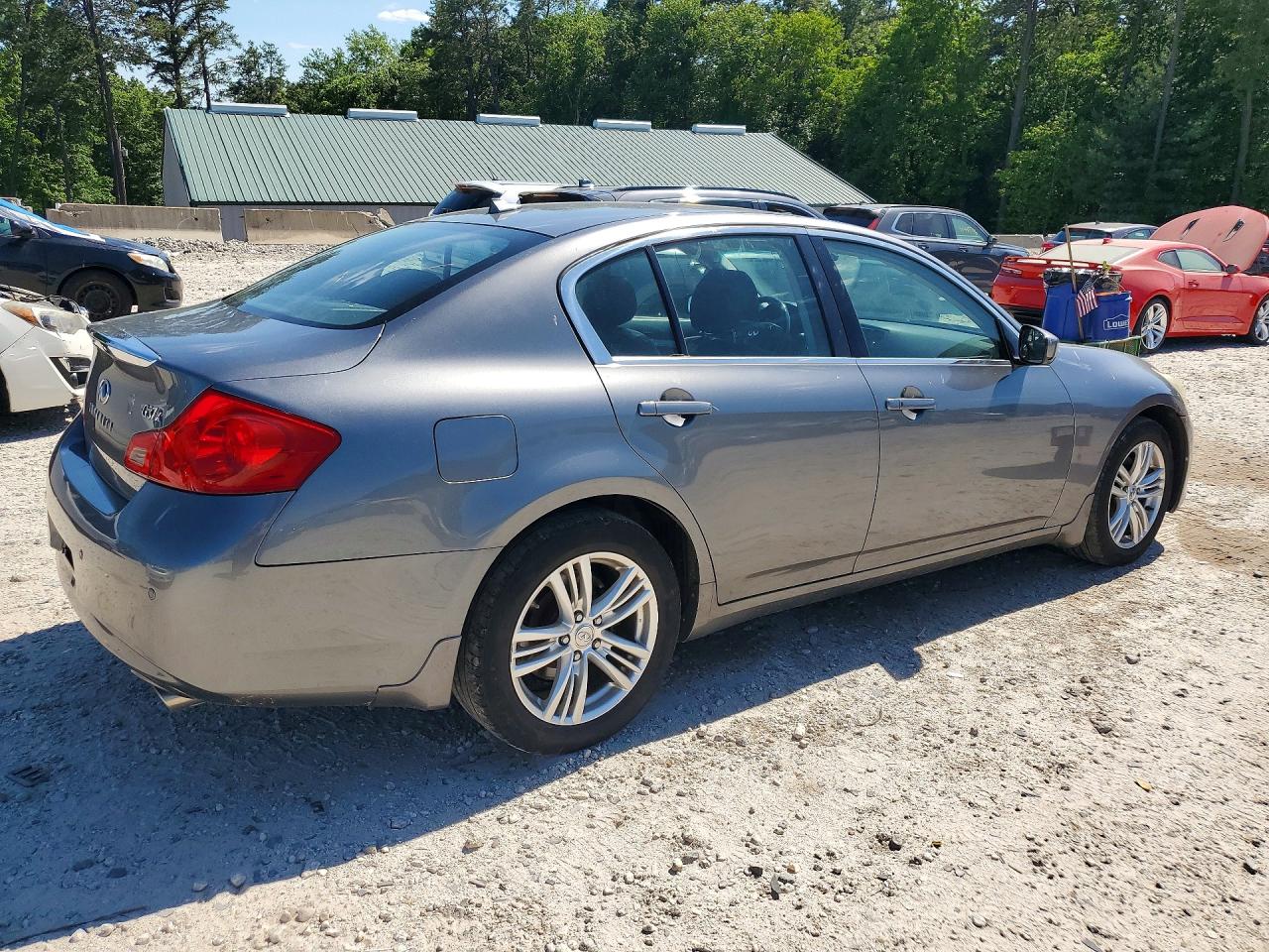 2010 Infi G37 Coupe Gray vin: JN1CV6AR6AM452210
