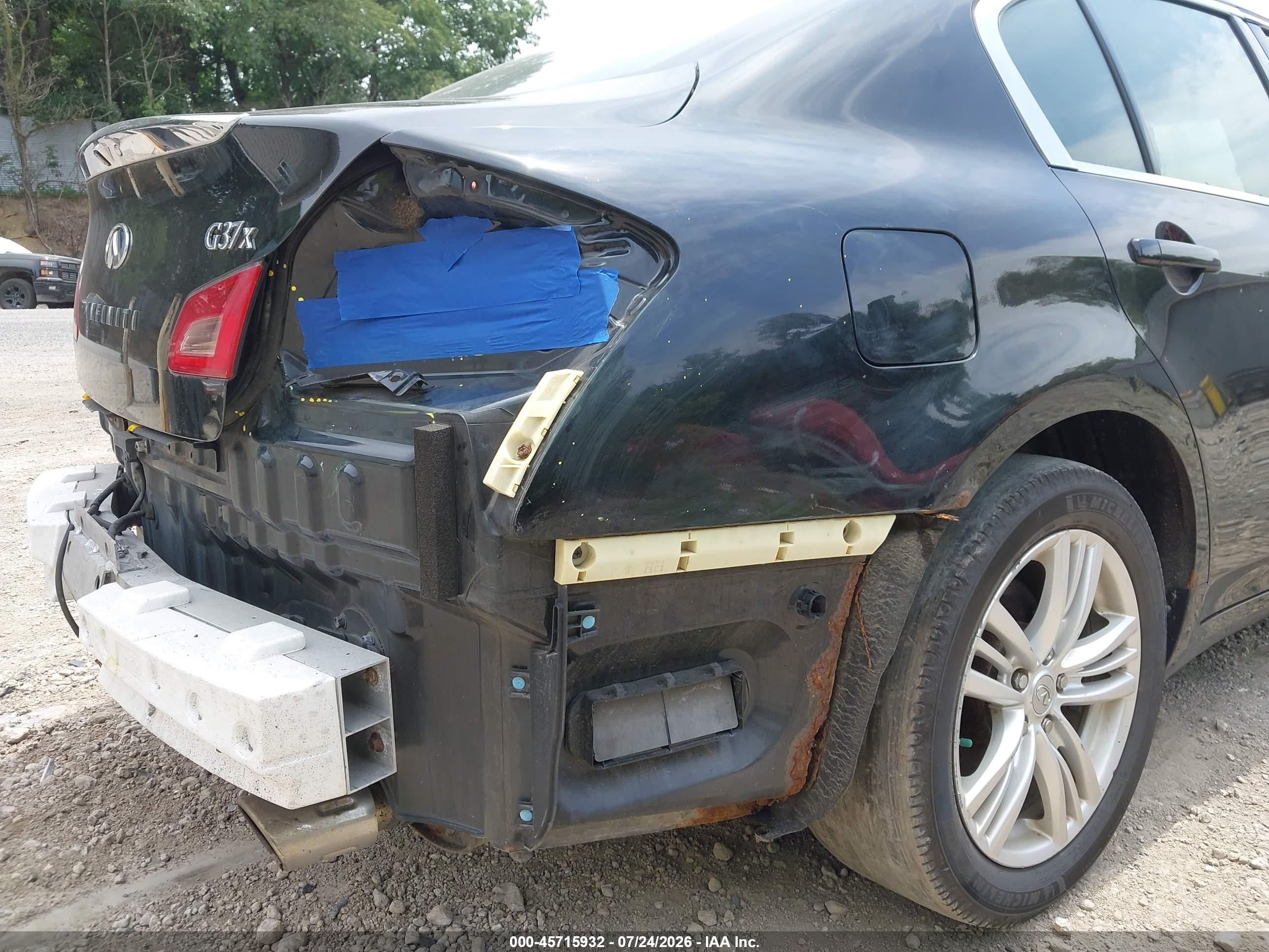2010 Infiniti G37x   Black vin: JN1CV6AR6AM452384