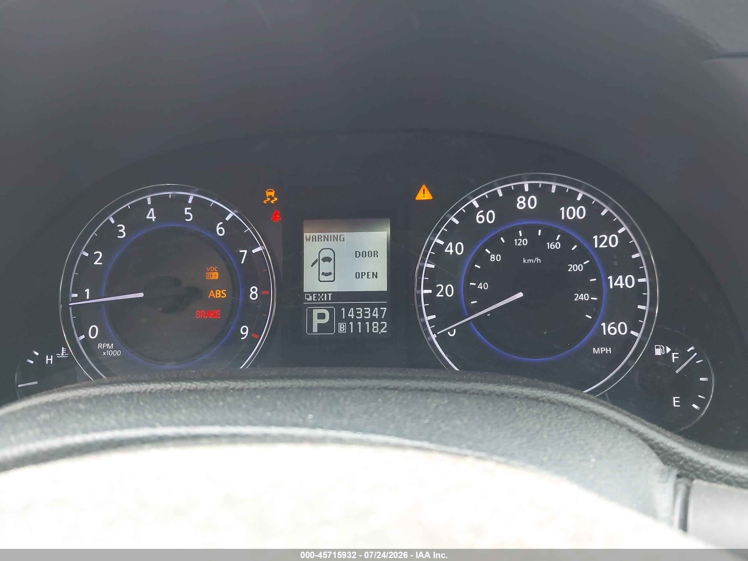 2010 Infiniti G37x   Black vin: JN1CV6AR6AM452384