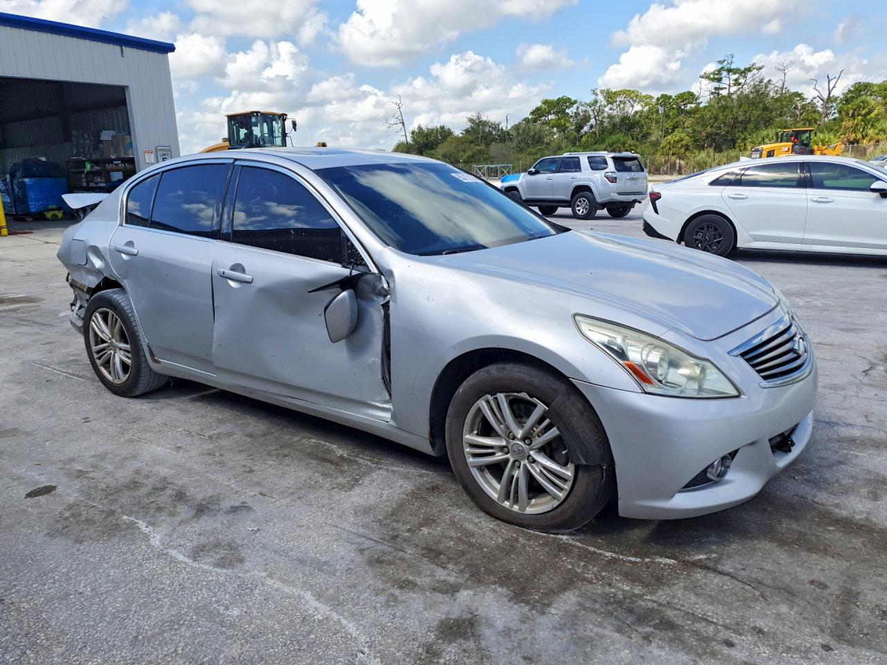2010 Infiniti G37 Sedan X Silver vin: JN1CV6AR6AM452580