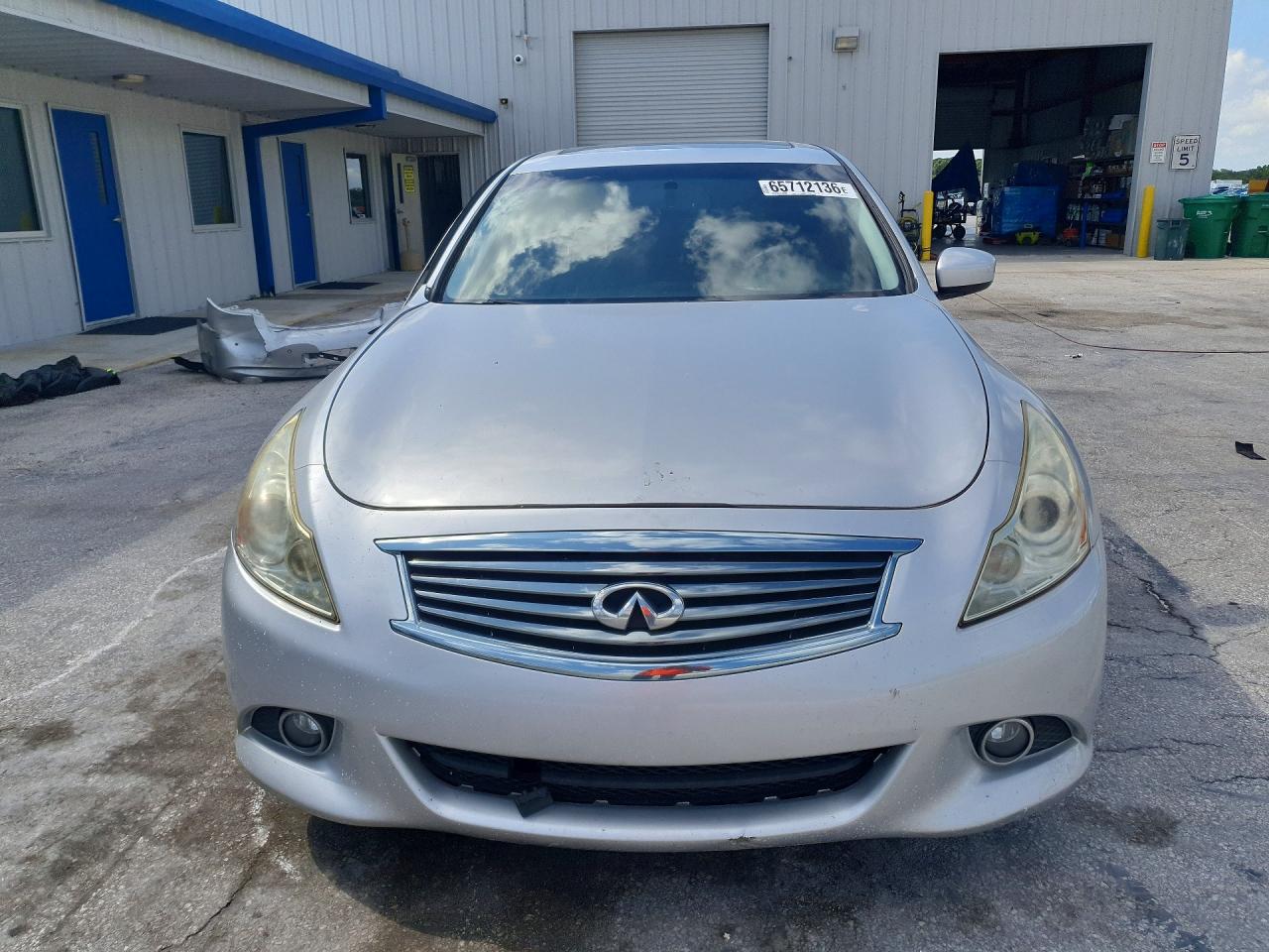 2010 Infiniti G37 Sedan X Silver vin: JN1CV6AR6AM452580