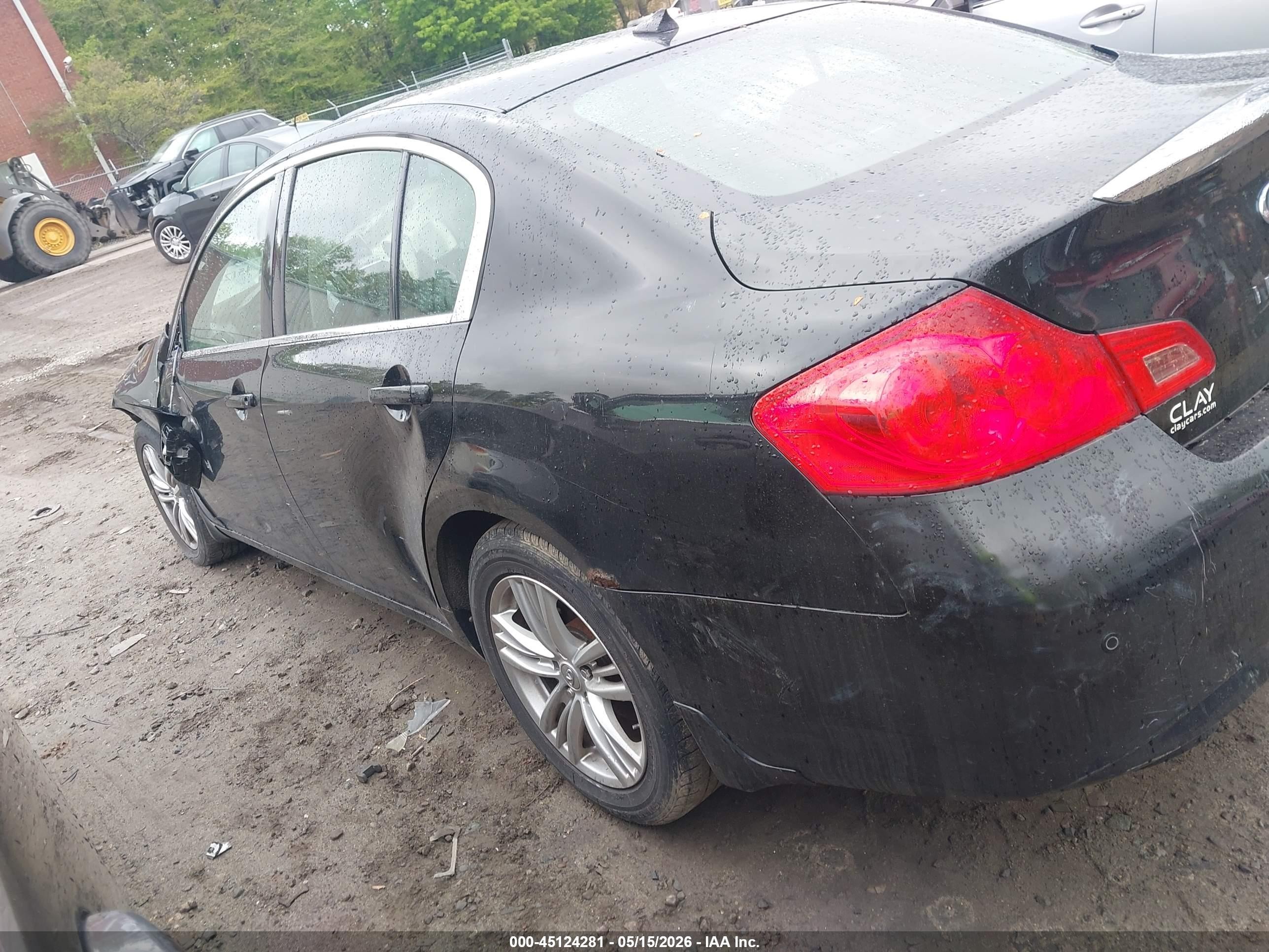 2010 Infiniti G37x Black vin: JN1CV6AR6AM456743