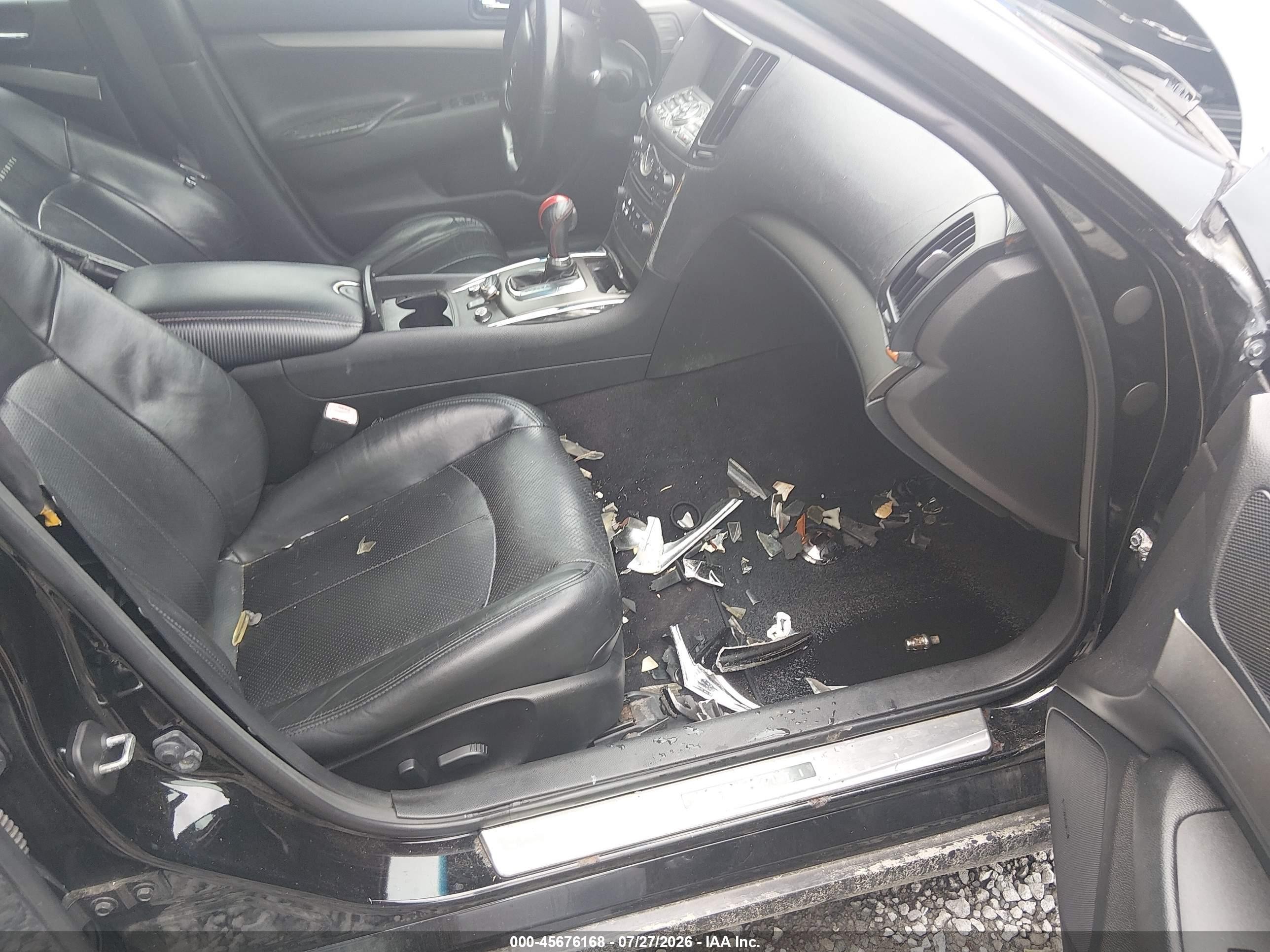 2011 Infiniti G37x   Черный vin: JN1CV6AR6BM354490