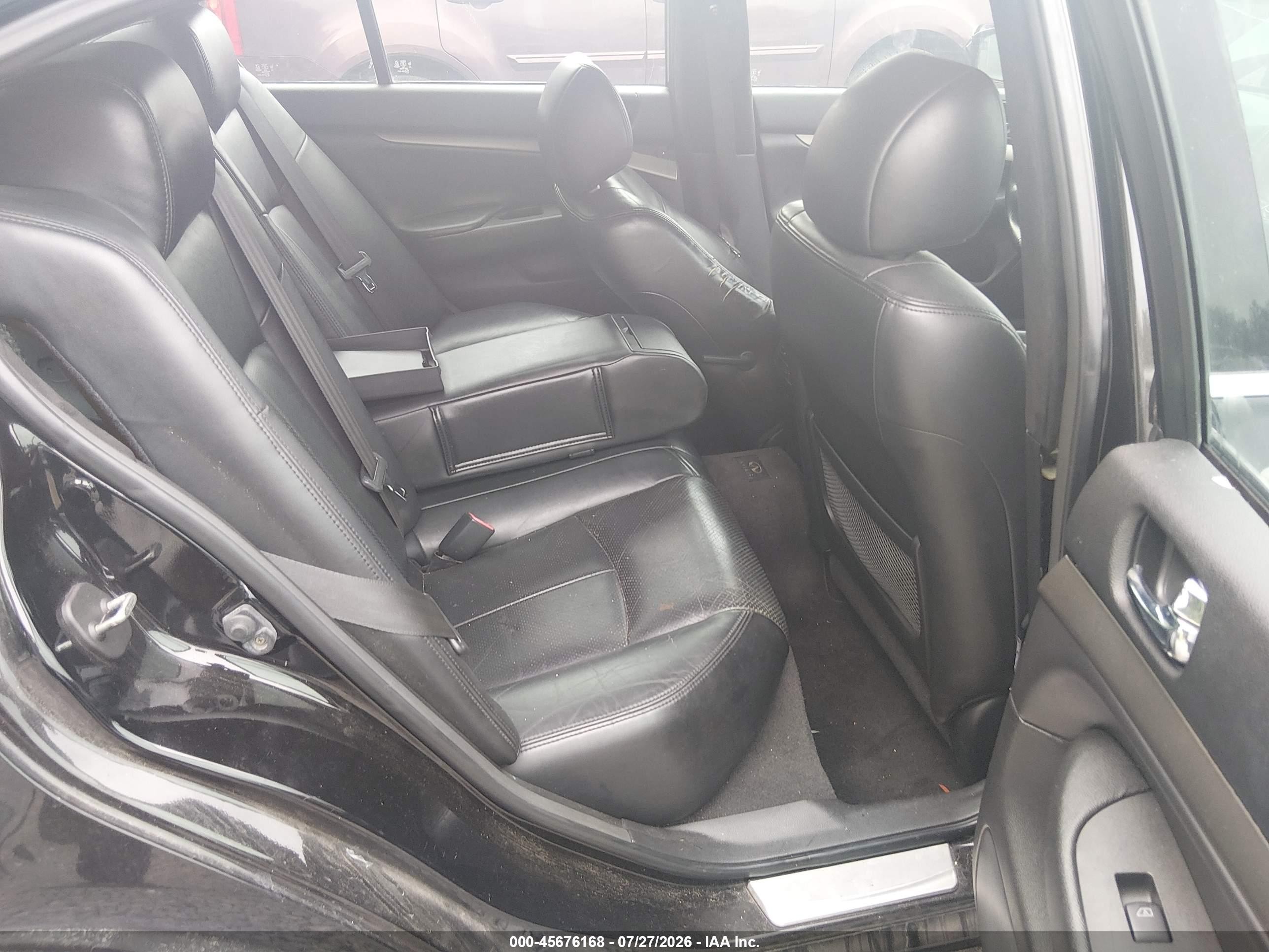 2011 Infiniti G37x   Черный vin: JN1CV6AR6BM354490