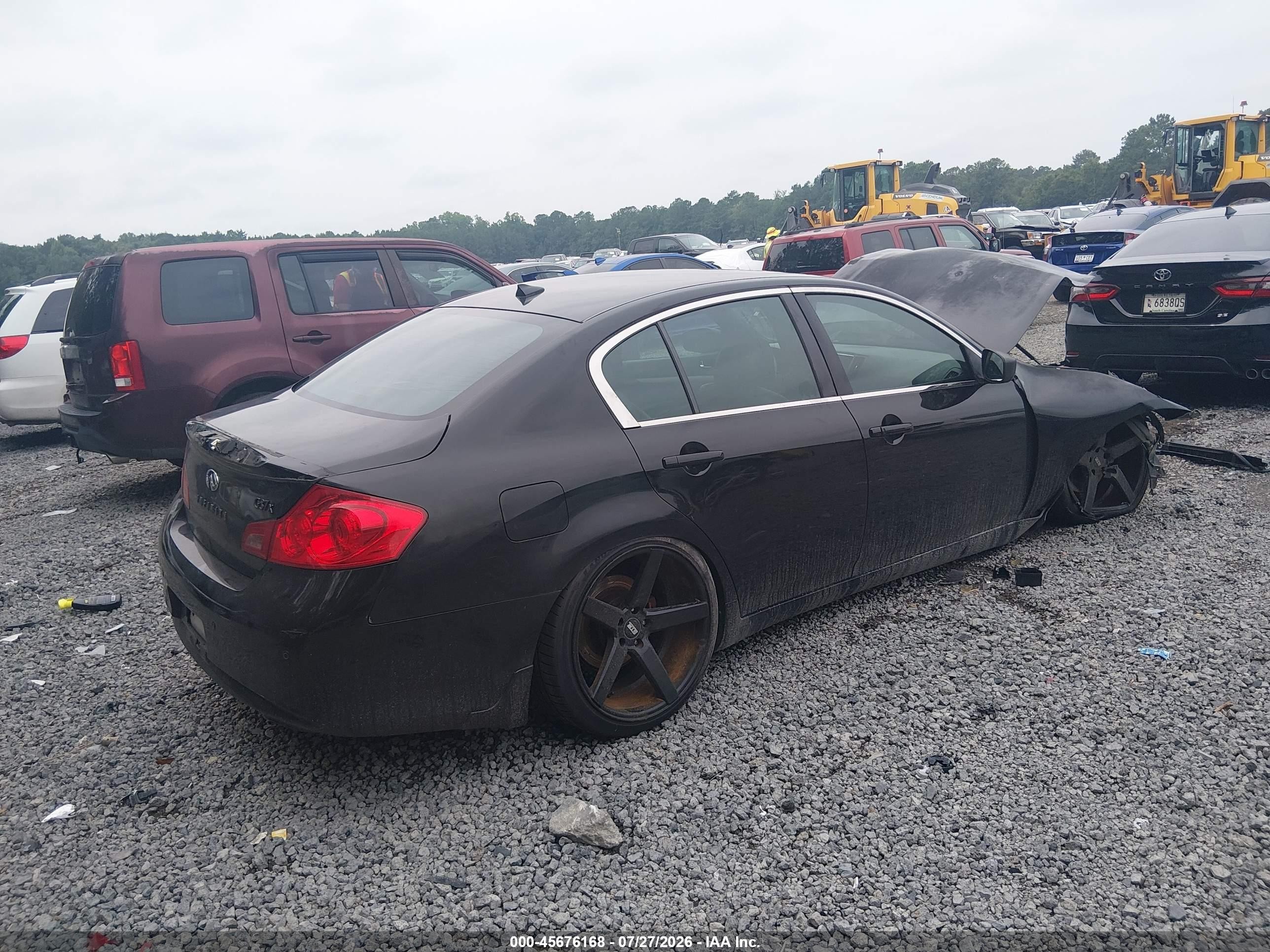 2011 Infiniti G37x   Черный vin: JN1CV6AR6BM354490