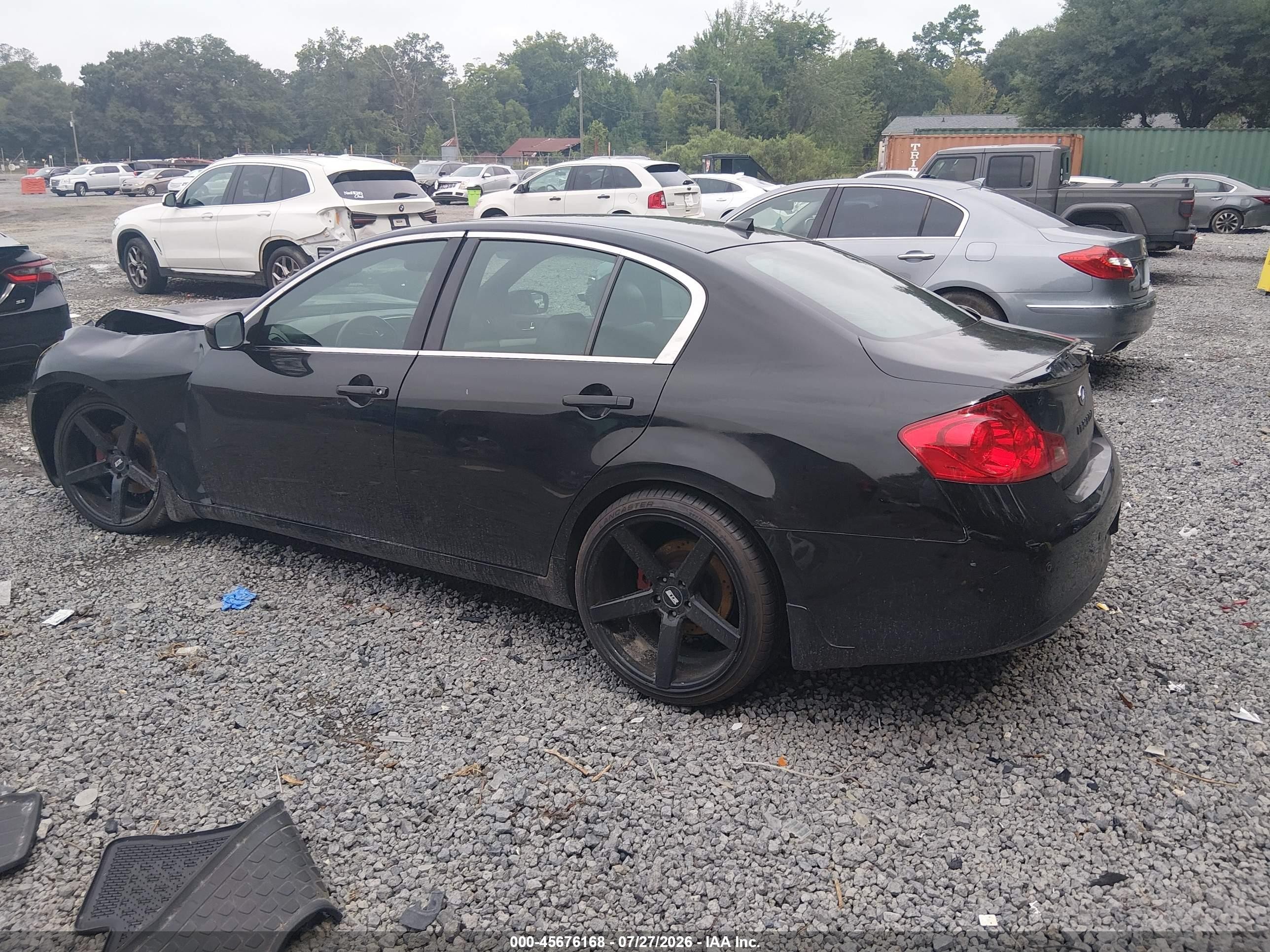 2011 Infiniti G37x   Черный vin: JN1CV6AR6BM354490