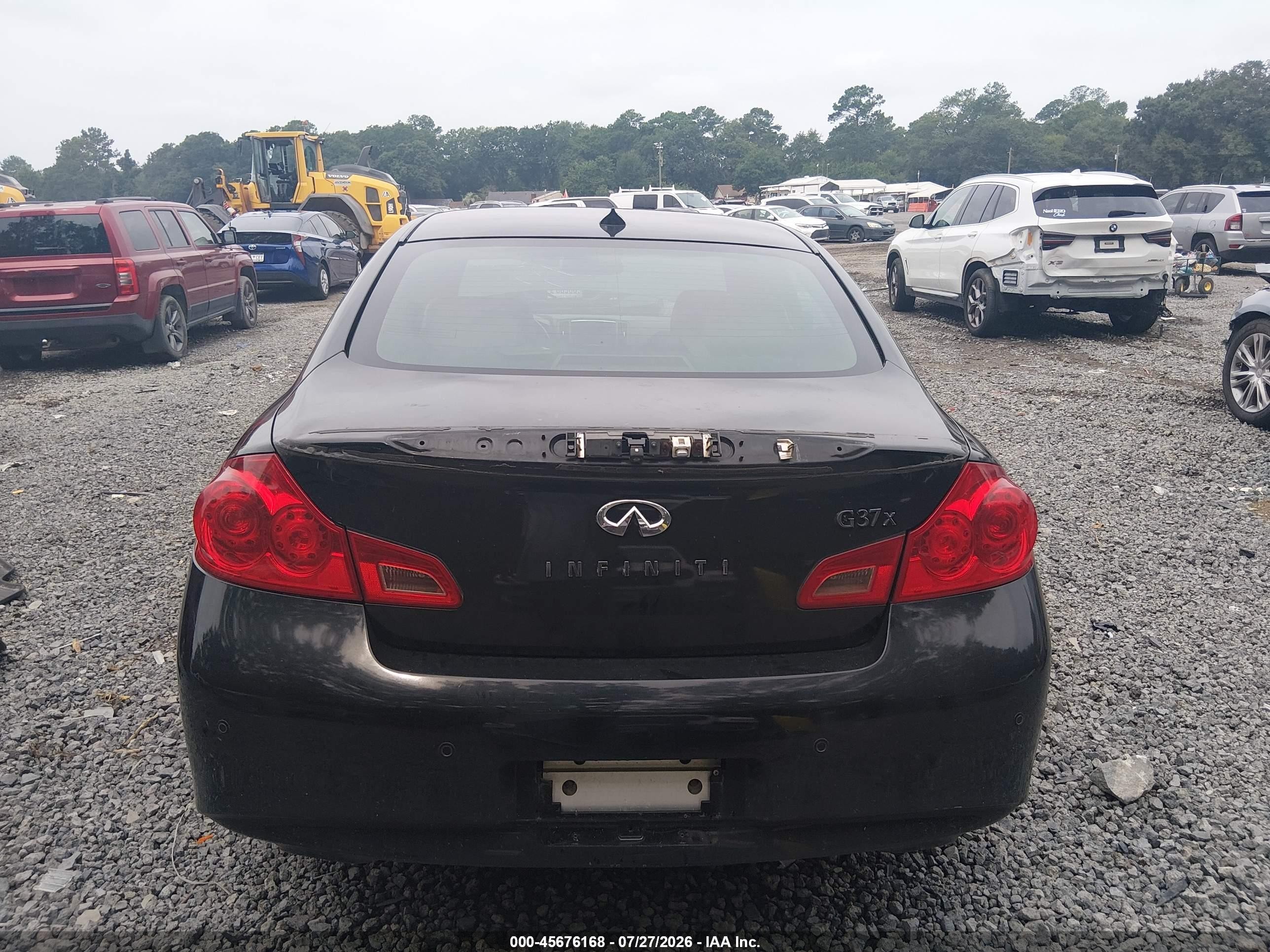 2011 Infiniti G37x   Черный vin: JN1CV6AR6BM354490