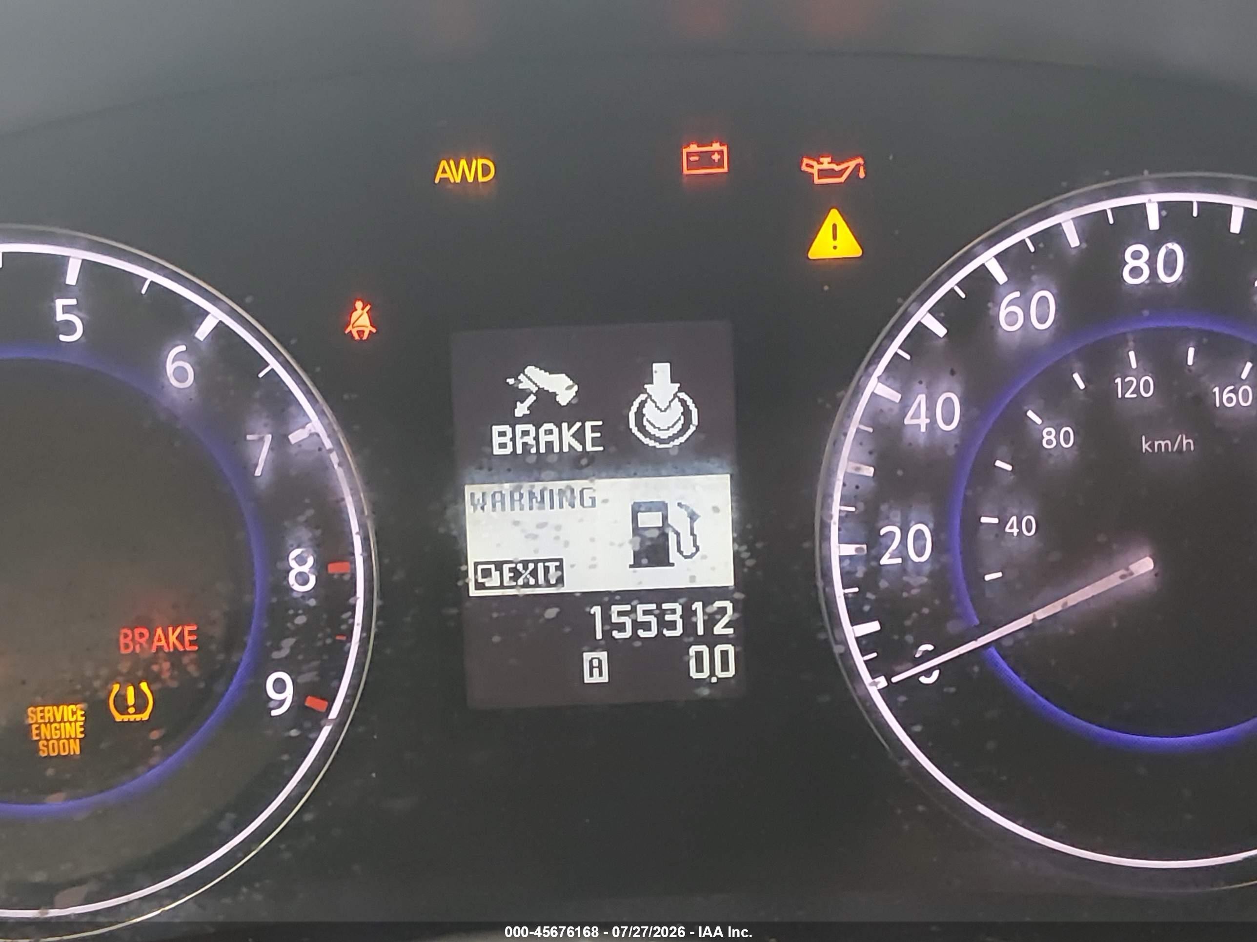 2011 Infiniti G37x   Черный vin: JN1CV6AR6BM354490