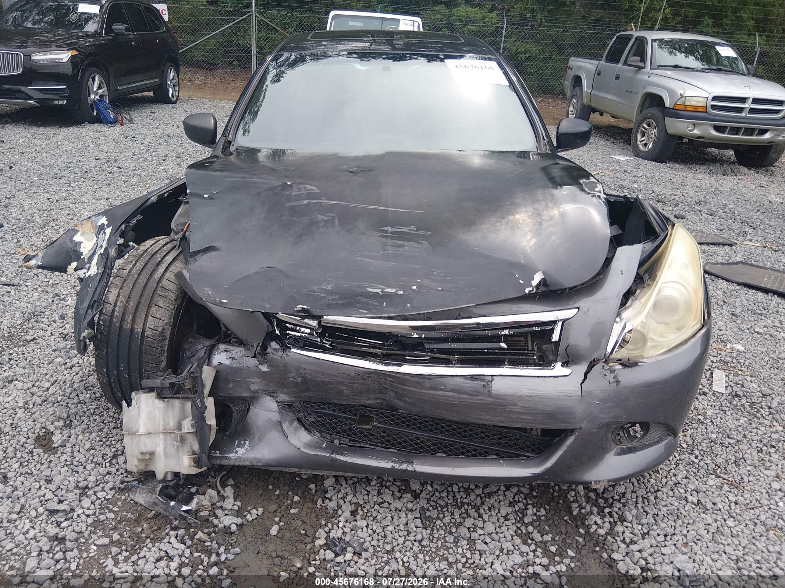 2011 Infiniti G37x   Черный vin: JN1CV6AR6BM354490