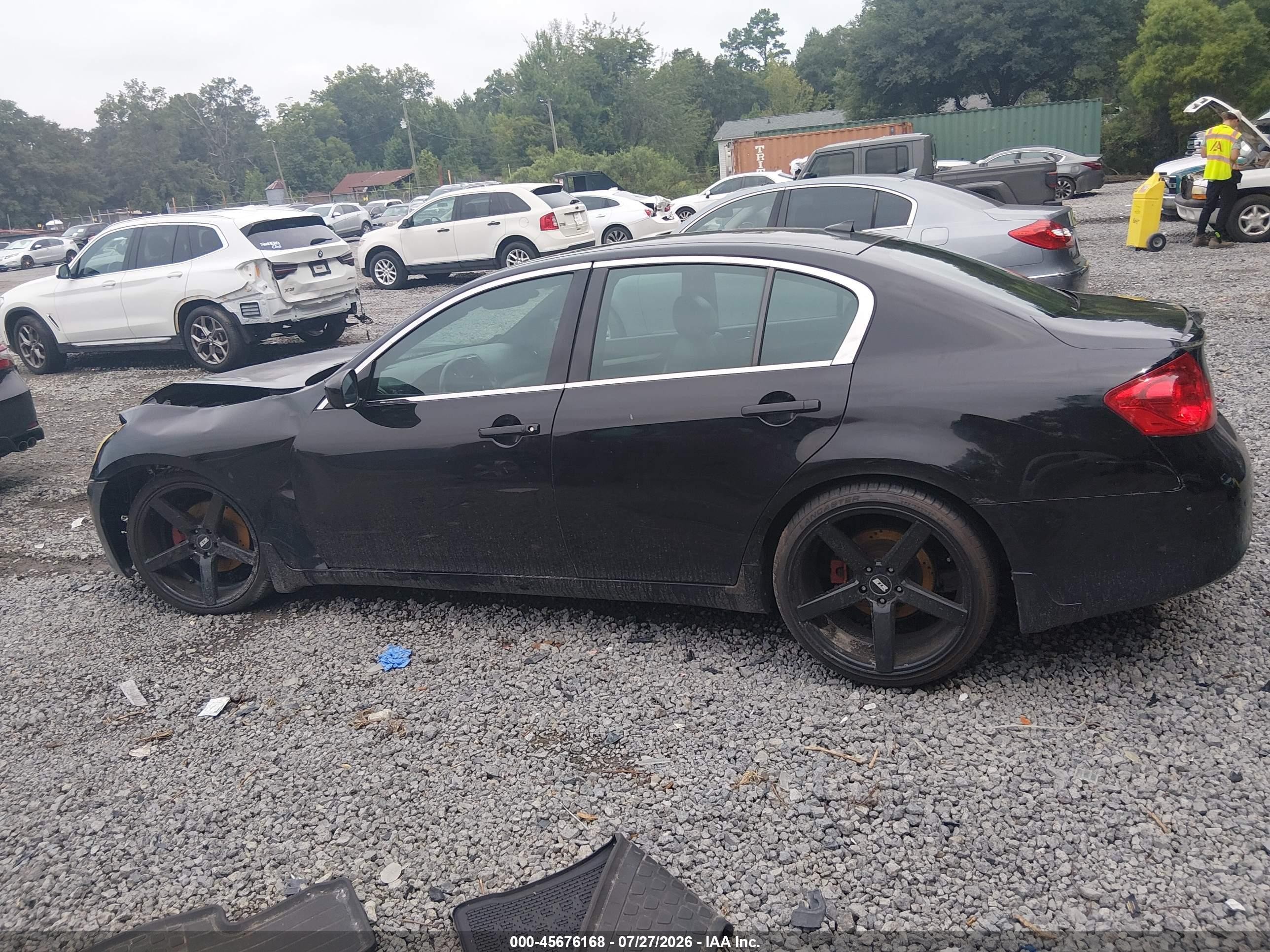 2011 Infiniti G37x   Черный vin: JN1CV6AR6BM354490
