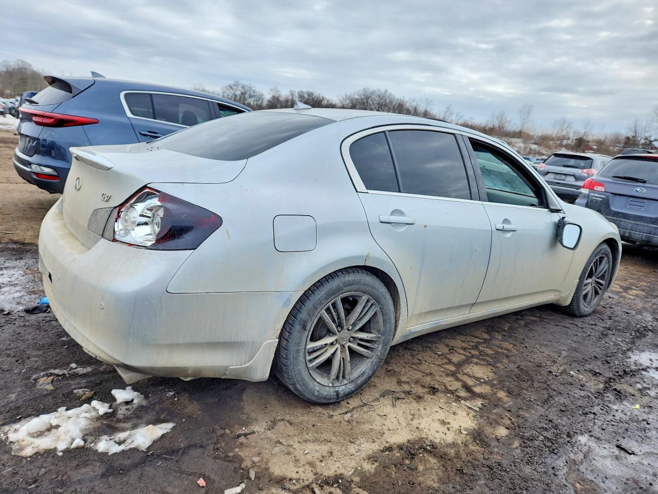 2011 Infiniti G37 Sedan X Silver vin: JN1CV6AR6BM355249