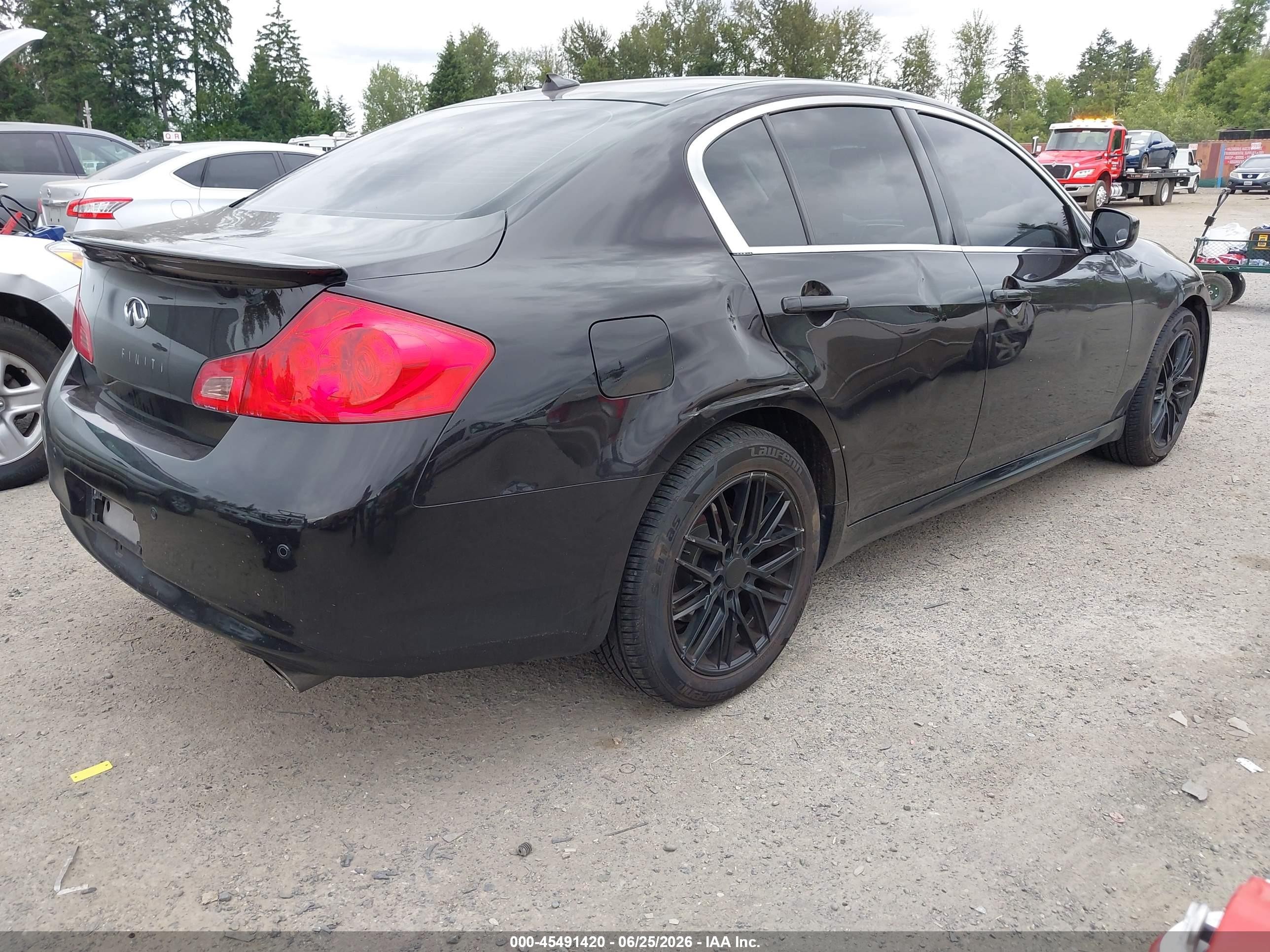 2011 Infiniti G37x Limited Edition Black vin: JN1CV6AR6BM400724