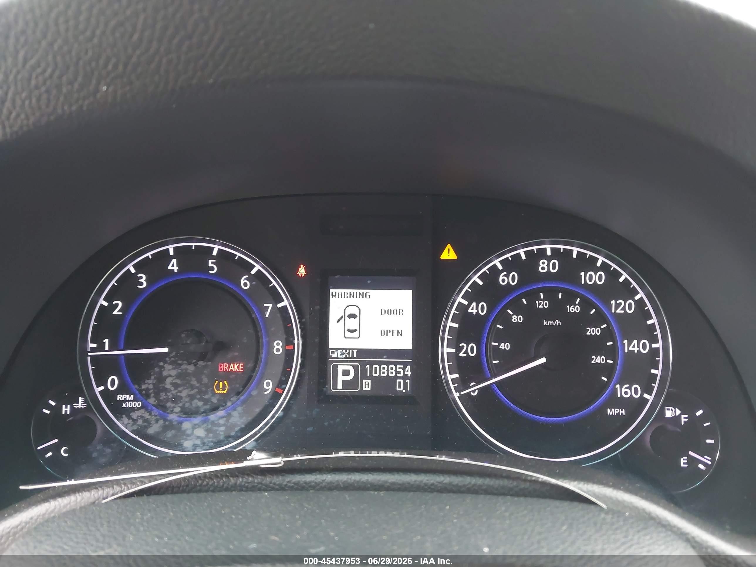 2011 Infiniti G37x   Black vin: JN1CV6AR6BM405633