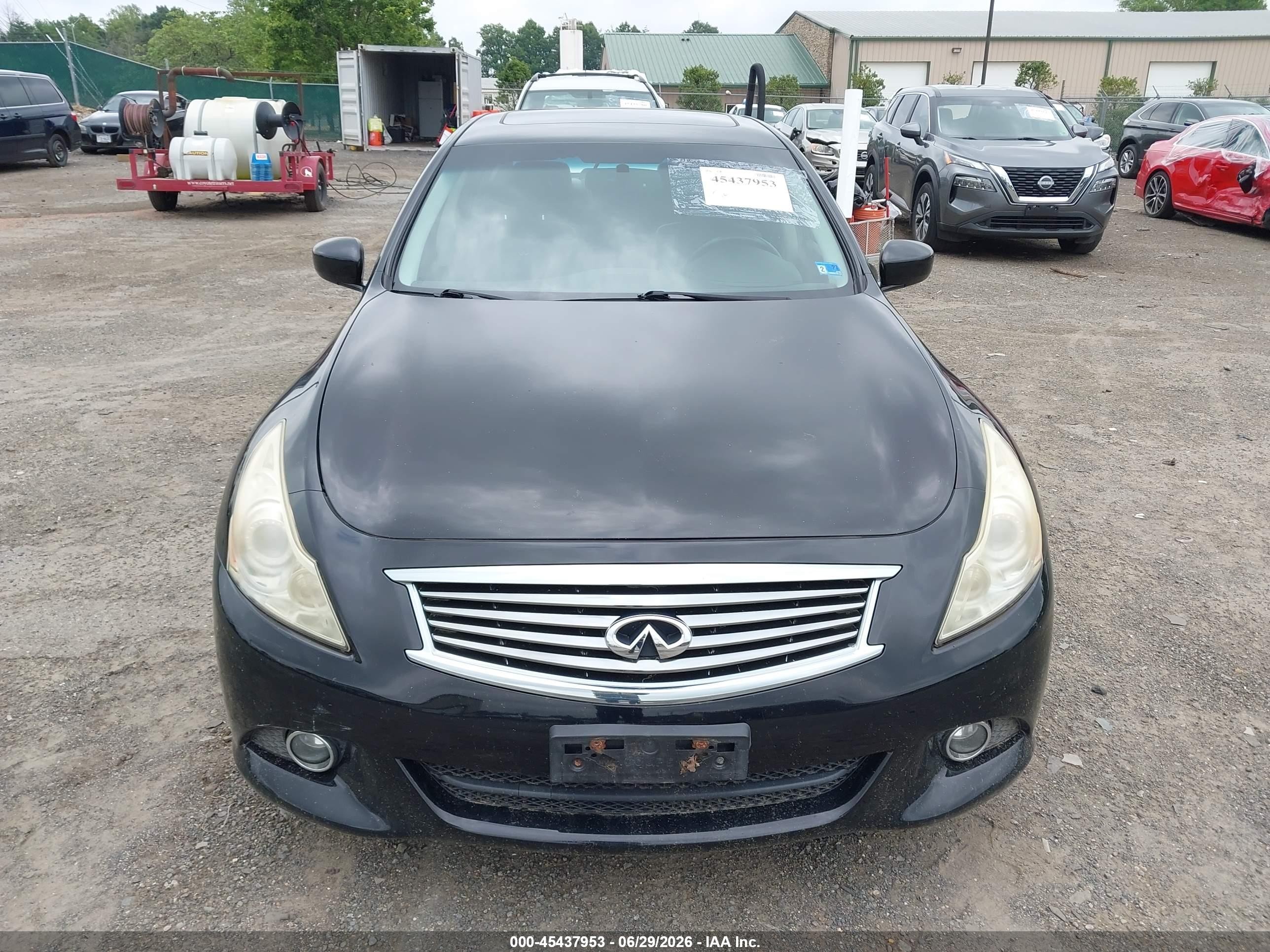 2011 Infiniti G37x   Black vin: JN1CV6AR6BM405633