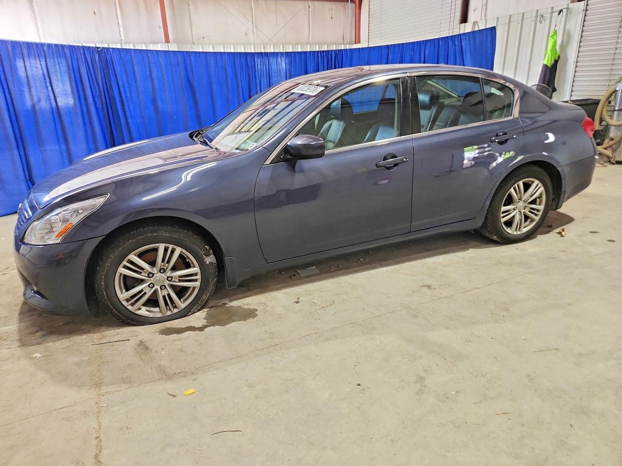 2011 Infiniti G37 Sedan X Blue vin: JN1CV6AR6BM405910