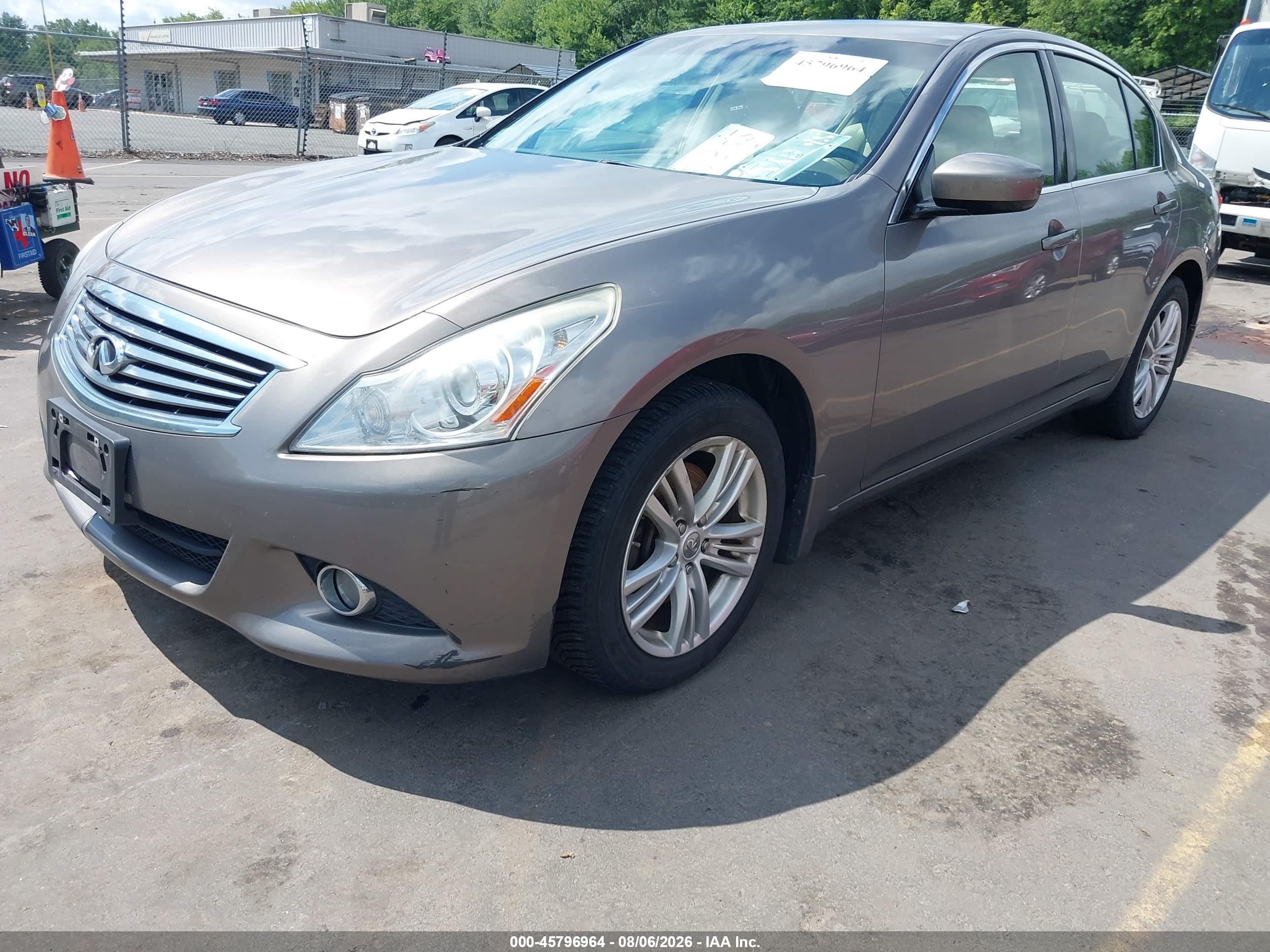 2011 Infiniti G37x   Gray vin: JN1CV6AR6BM410962