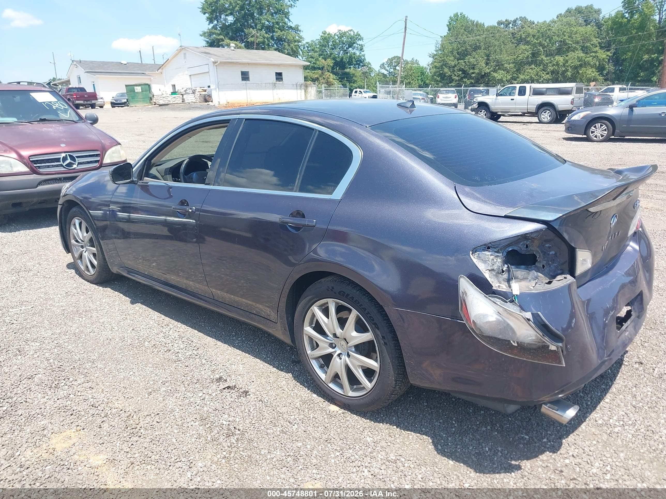 2011 Infiniti G37x   Синий vin: JN1CV6AR6BM412419
