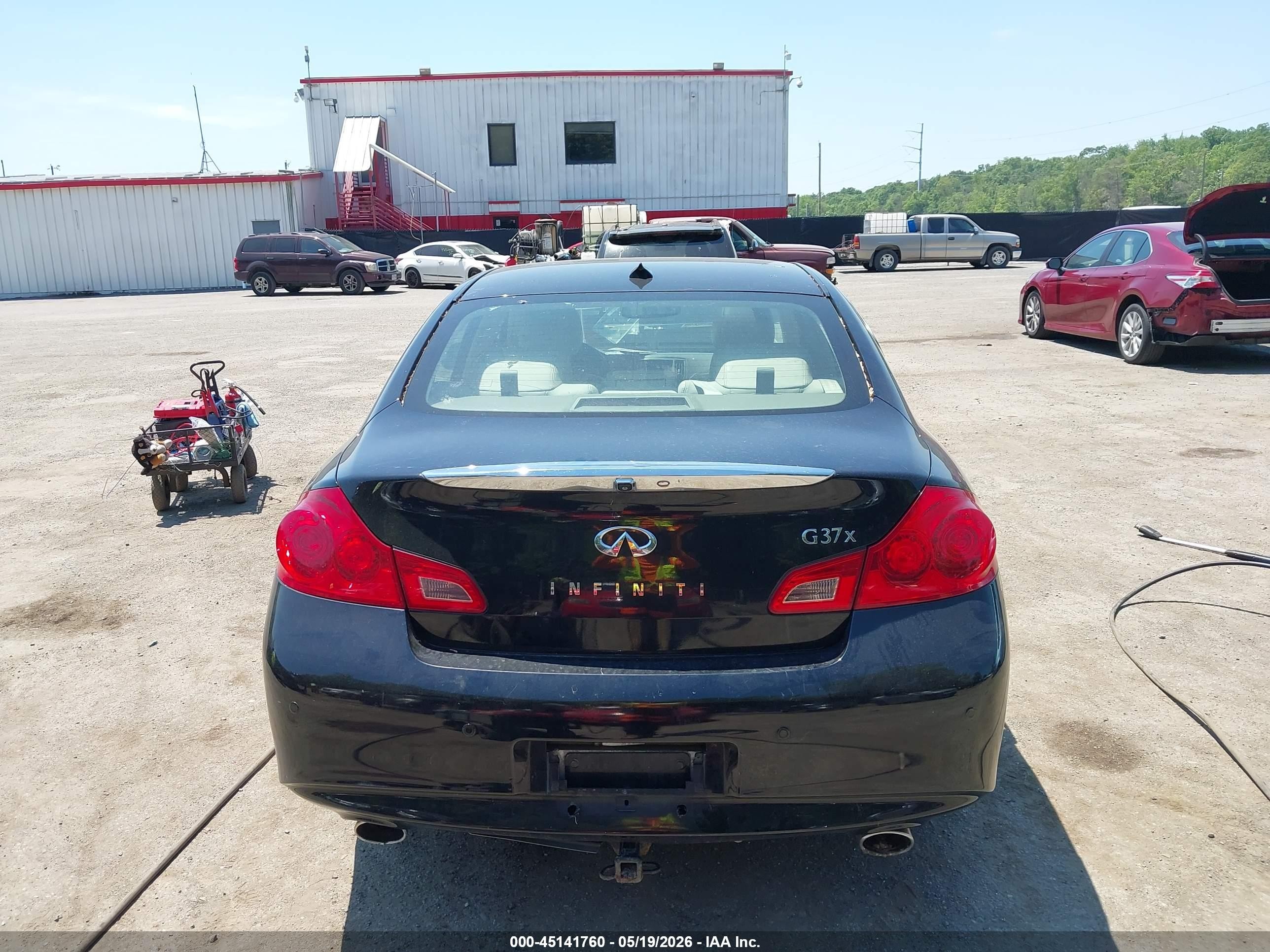2012 Infiniti G37x   Black vin: JN1CV6AR6CM671221