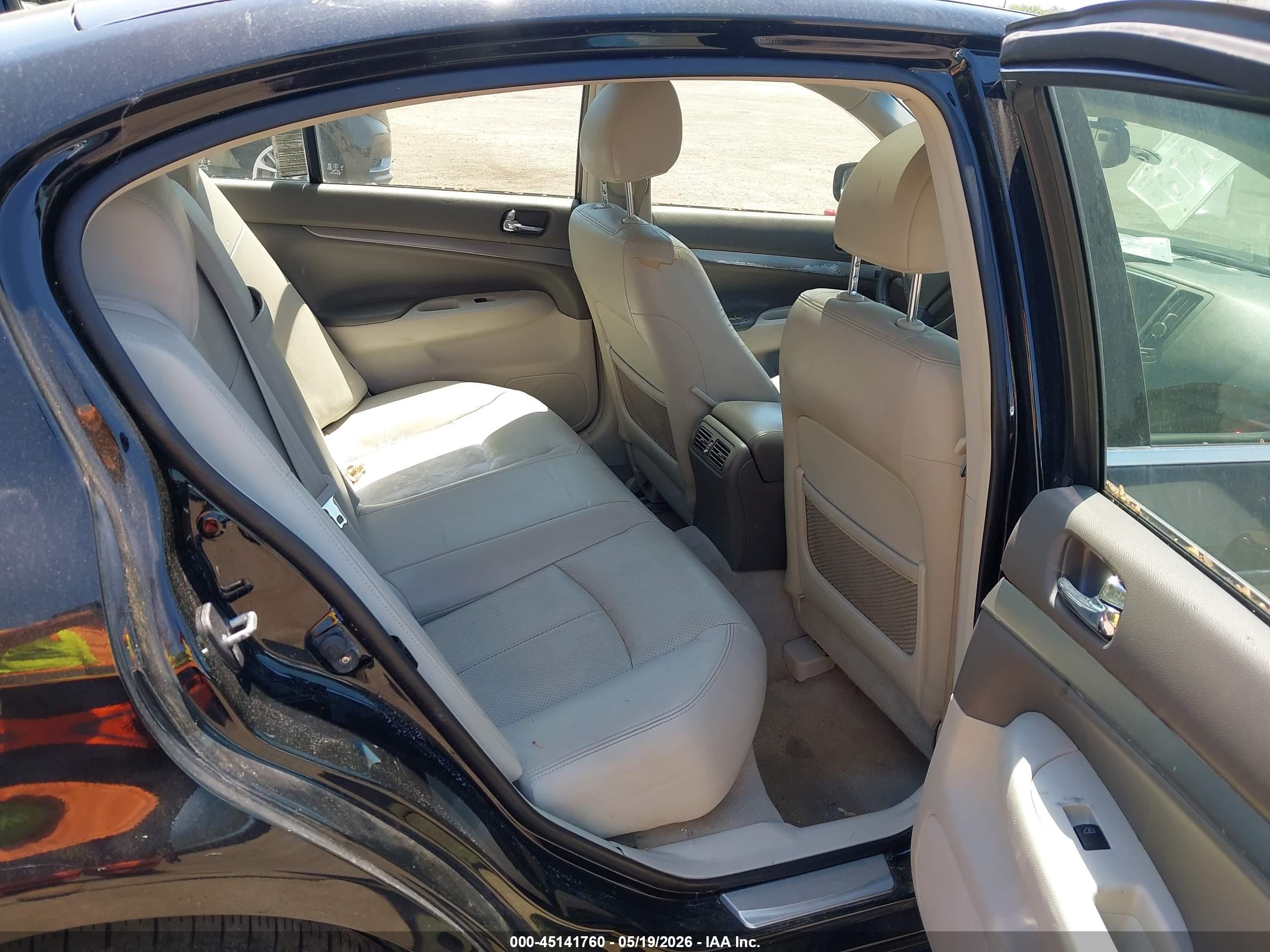 2012 Infiniti G37x   Black vin: JN1CV6AR6CM671221