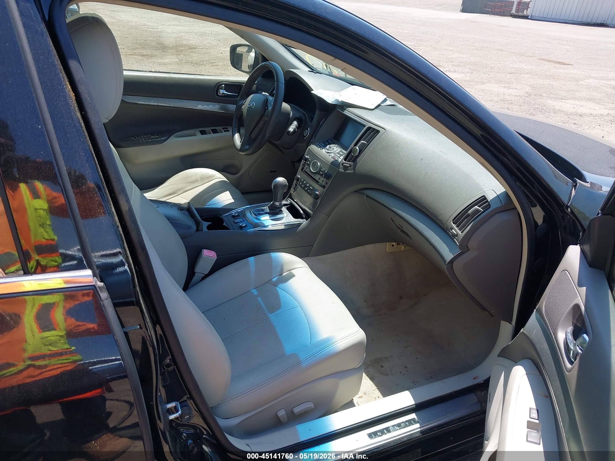 2012 Infiniti G37x   Black vin: JN1CV6AR6CM671221