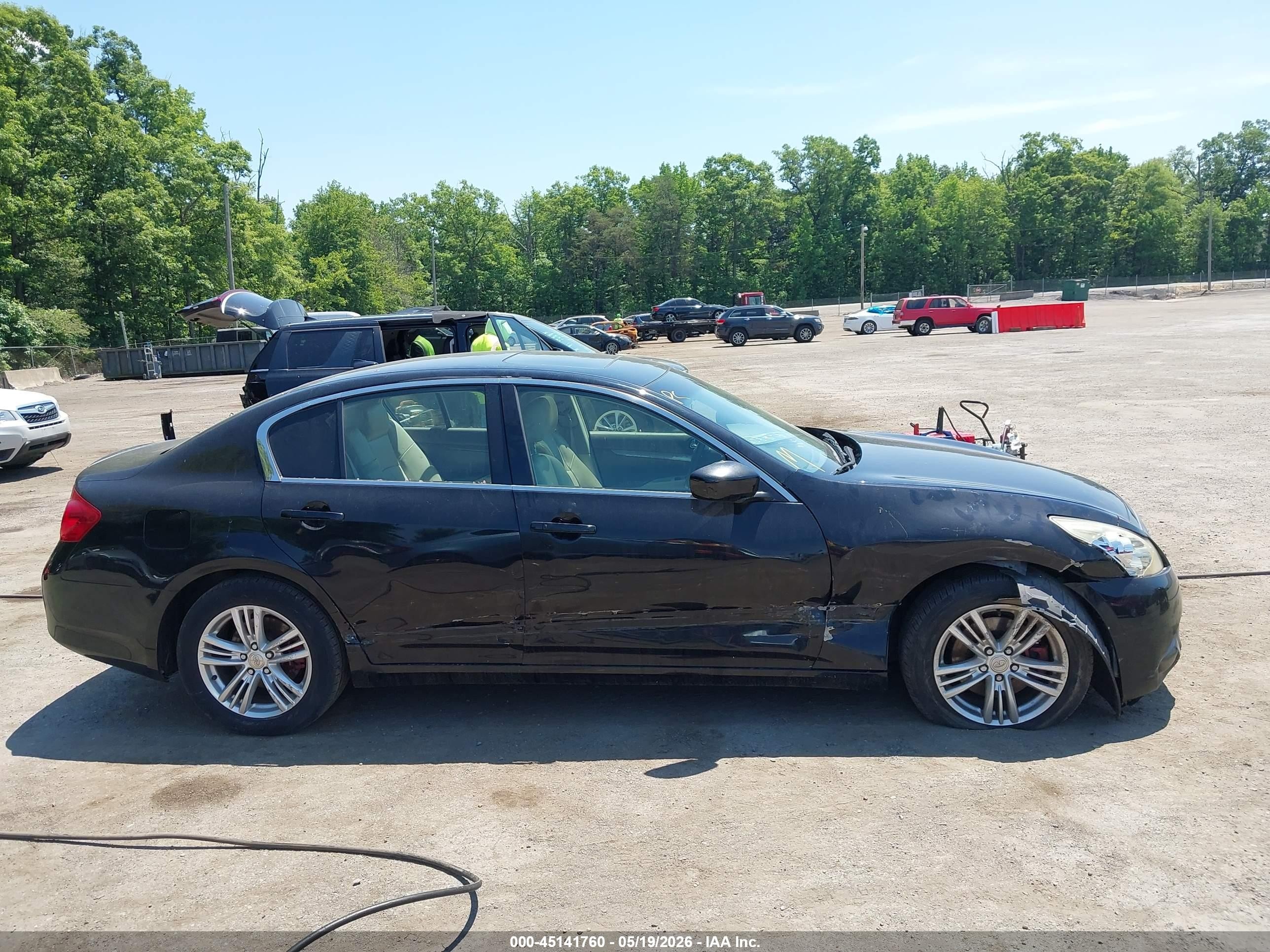 2012 Infiniti G37x   Black vin: JN1CV6AR6CM671221