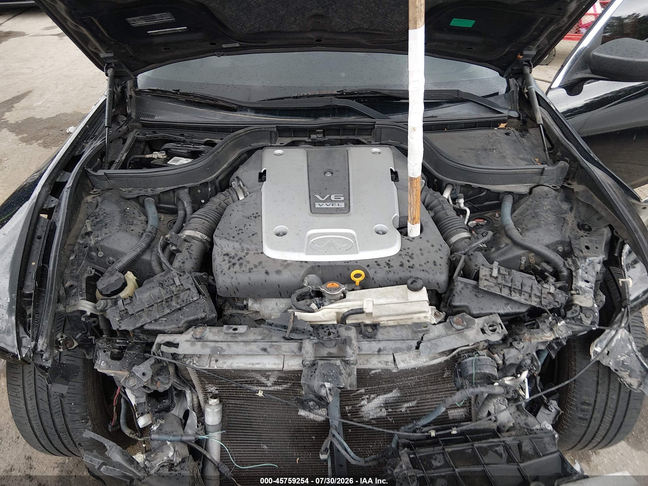 2012 Infiniti G37x   Black vin: JN1CV6AR6CM671221
