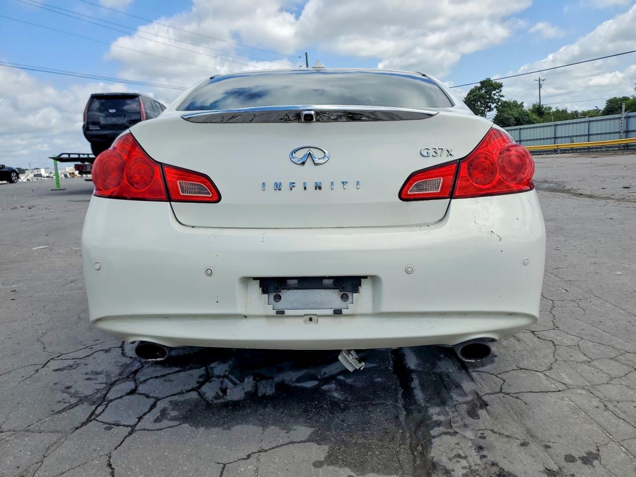 2012 Infiniti G37 Sedan X White vin: JN1CV6AR6CM672157