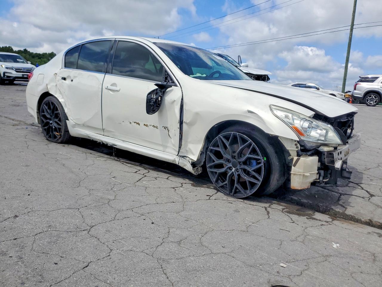 2012 Infiniti G37 Sedan X White vin: JN1CV6AR6CM672157