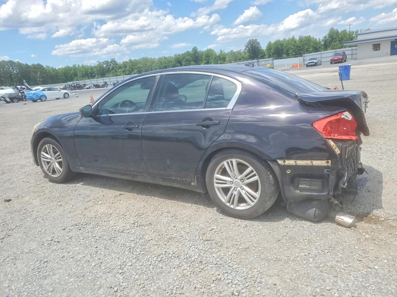 2012 Infiniti G37 Sedan X Black vin: JN1CV6AR6CM676273