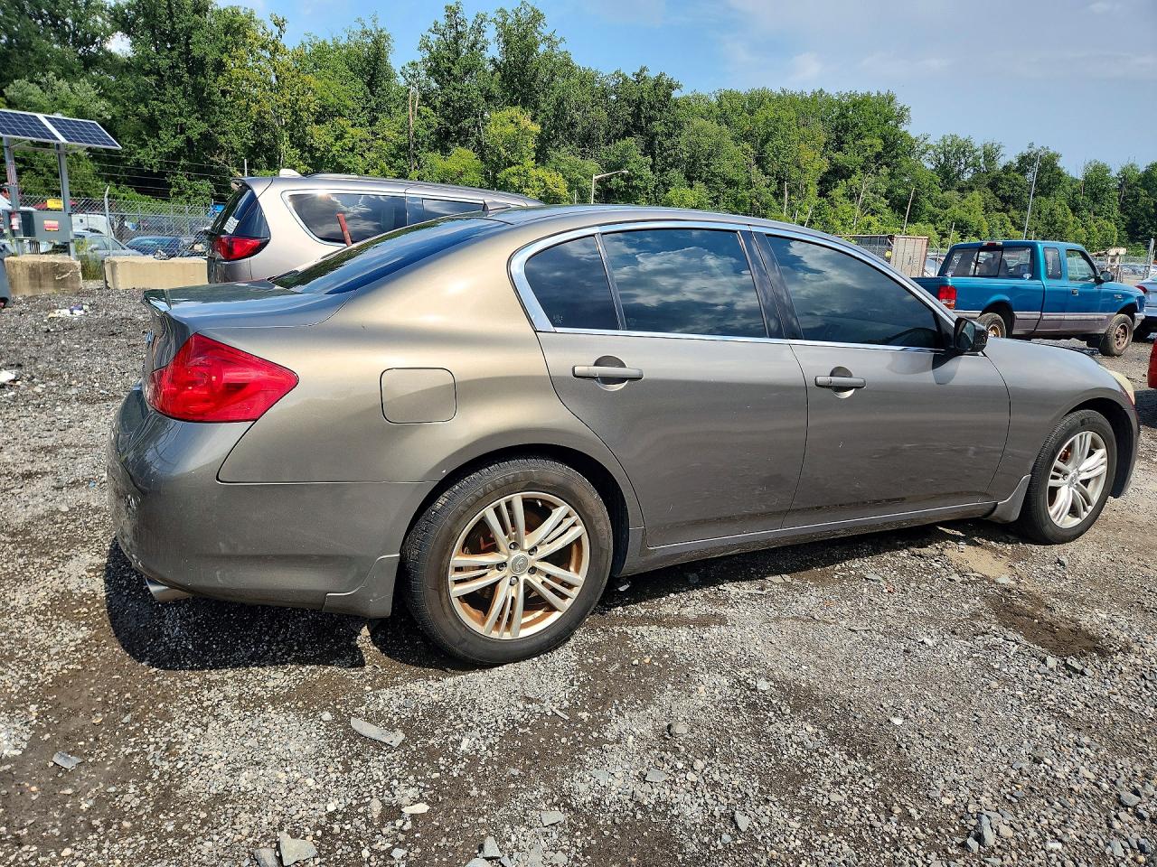 2012 Infiniti G37 Sedan X Brown vin: JN1CV6AR6CM677262
