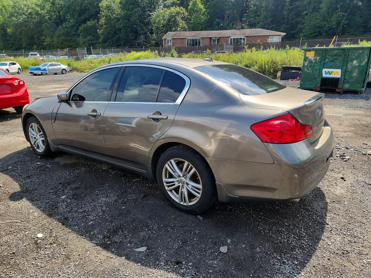 2012 Infiniti G37 Sedan X Brown vin: JN1CV6AR6CM677262
