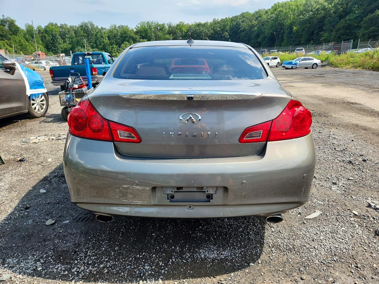 2012 Infiniti G37 Sedan X Brown vin: JN1CV6AR6CM677262