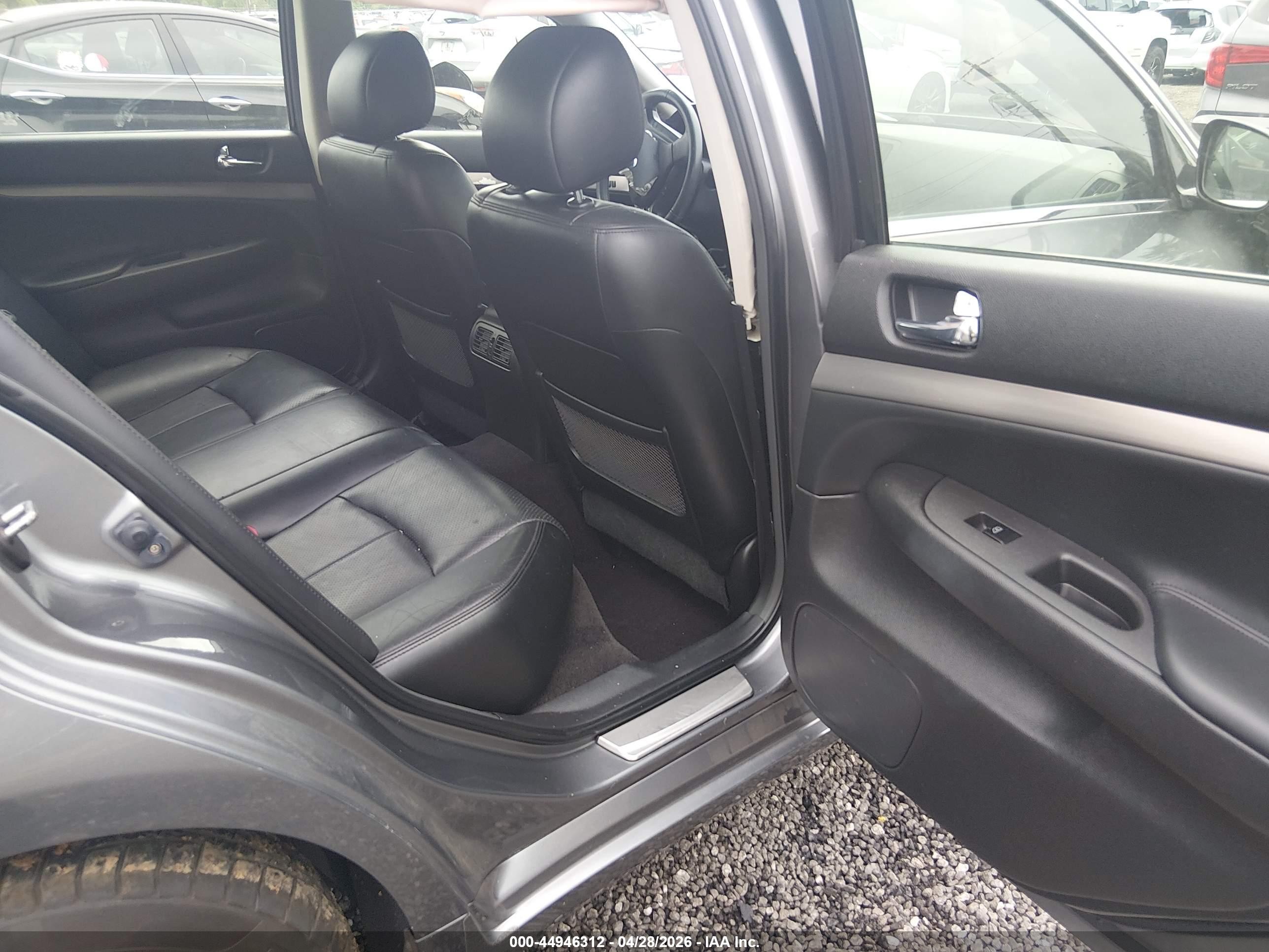 2012 Infiniti G37x   Gray vin: JN1CV6AR6CM679268