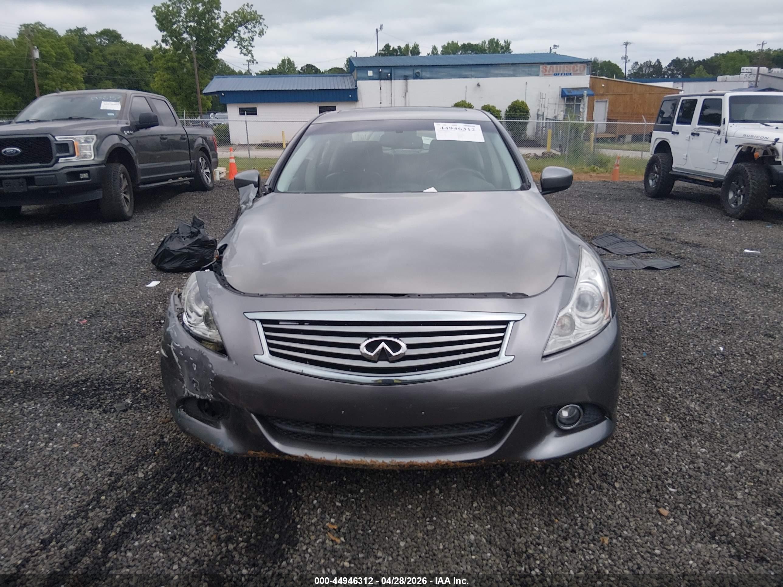 2012 Infiniti G37x   Gray vin: JN1CV6AR6CM679268