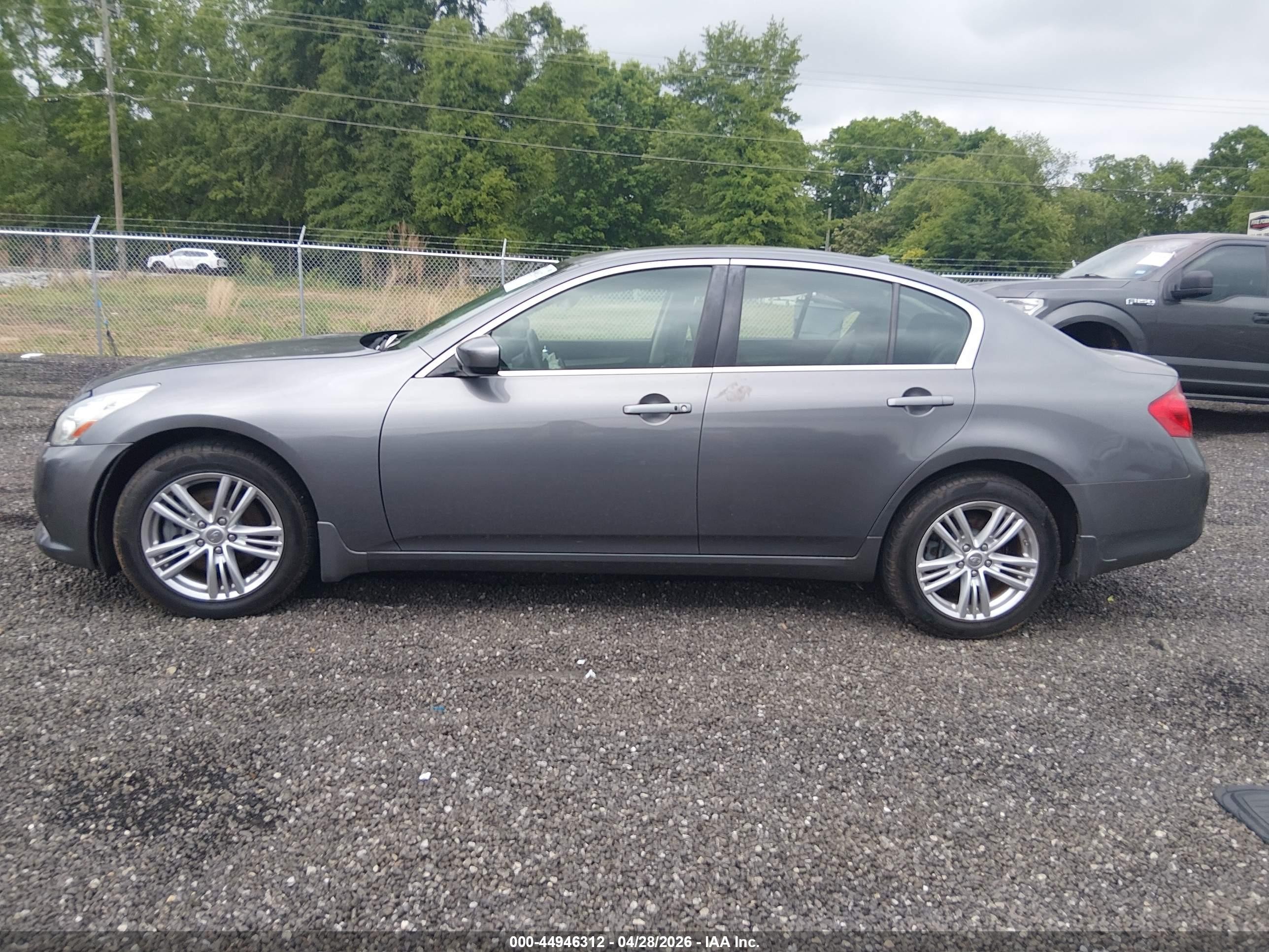2012 Infiniti G37x   Gray vin: JN1CV6AR6CM679268