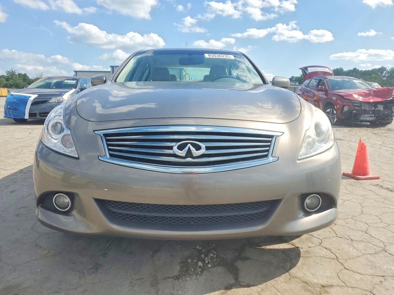 2012 Infiniti G37 Sedan X Gray vin: JN1CV6AR6CM681151