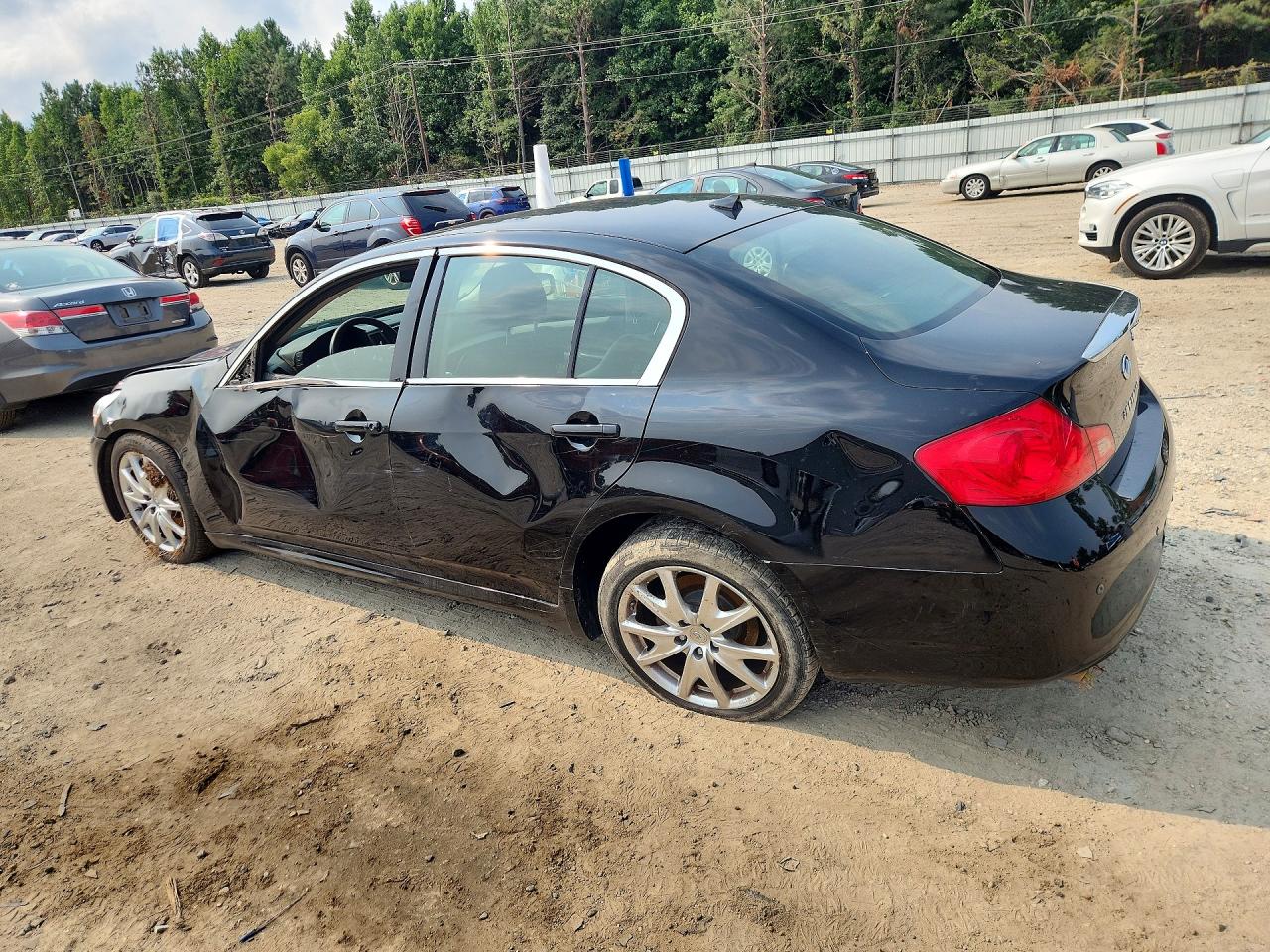 2012 Infiniti G37 Sedan X Черный vin: JN1CV6AR6CM972457