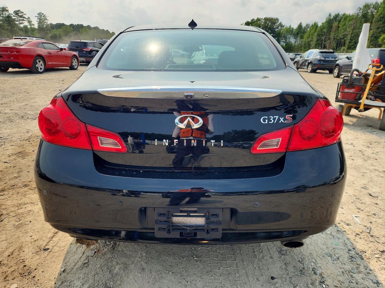 2012 Infiniti G37 Sedan X Черный vin: JN1CV6AR6CM972457