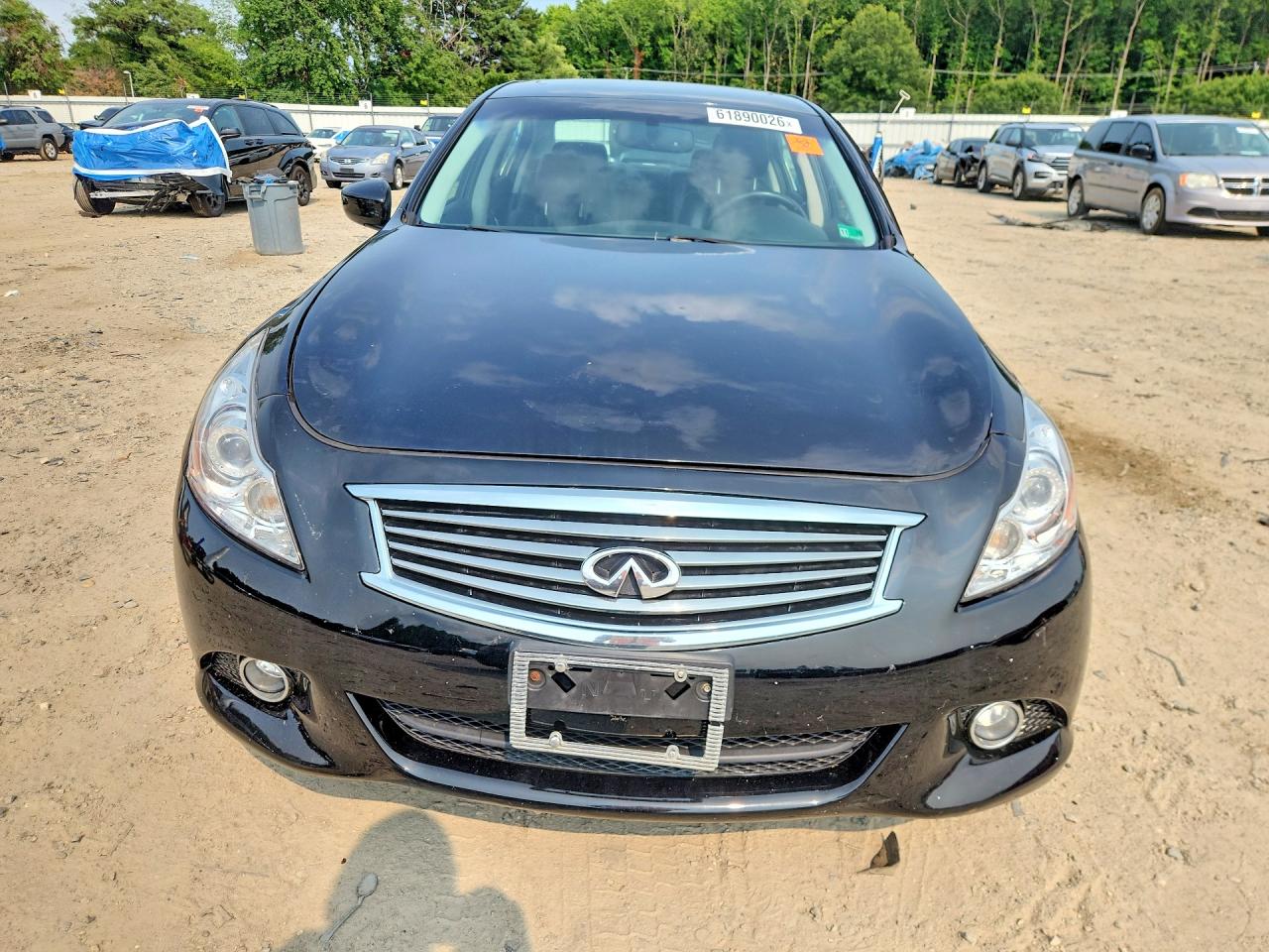 2012 Infiniti G37 Sedan X Черный vin: JN1CV6AR6CM972457