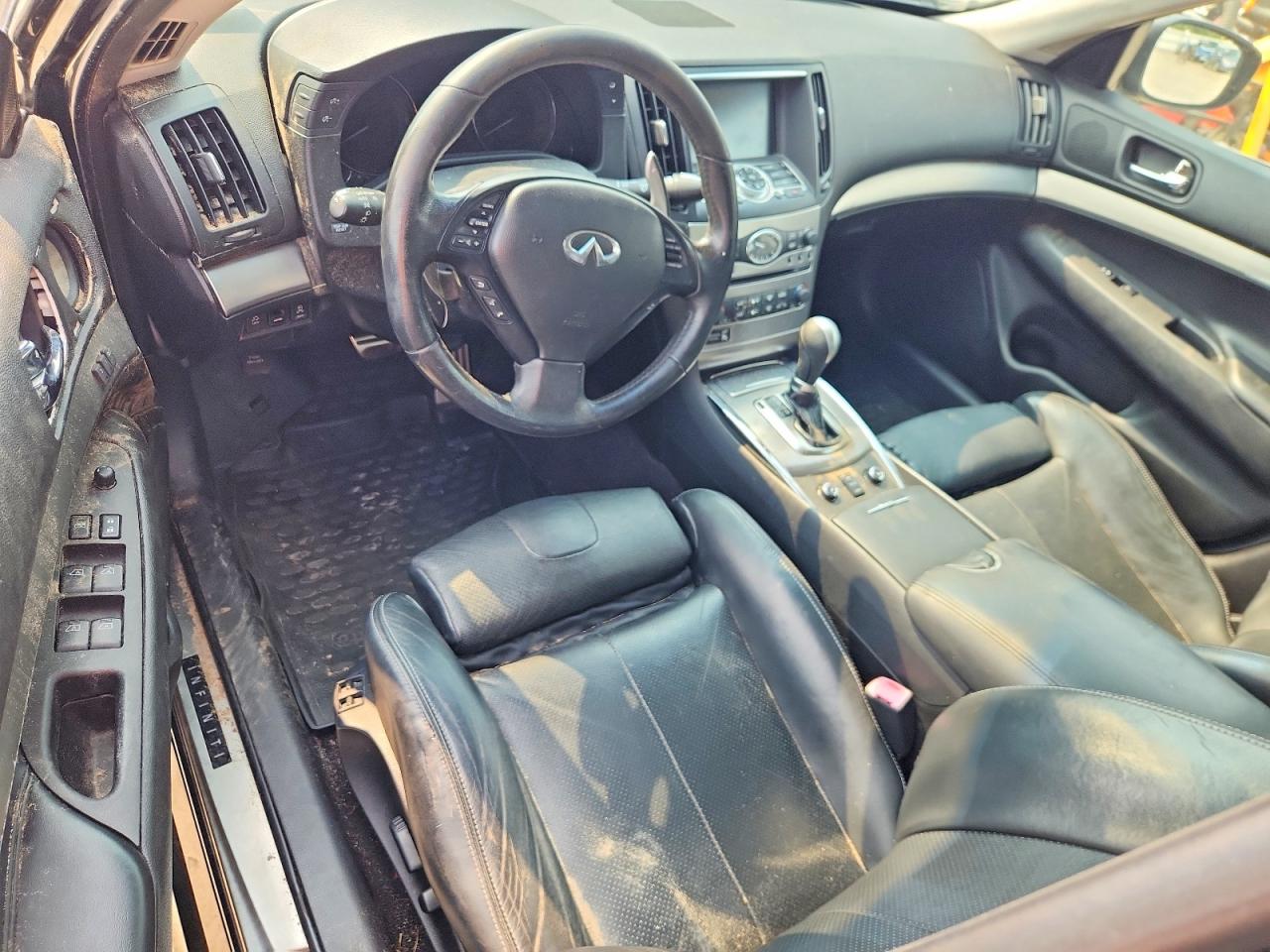 2012 Infiniti G37 Sedan X Черный vin: JN1CV6AR6CM972457