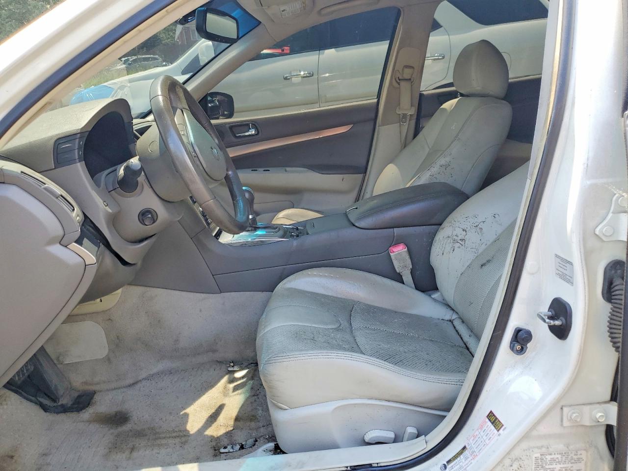 2012 Infiniti G37 Sedan X White vin: JN1CV6AR6CM974614
