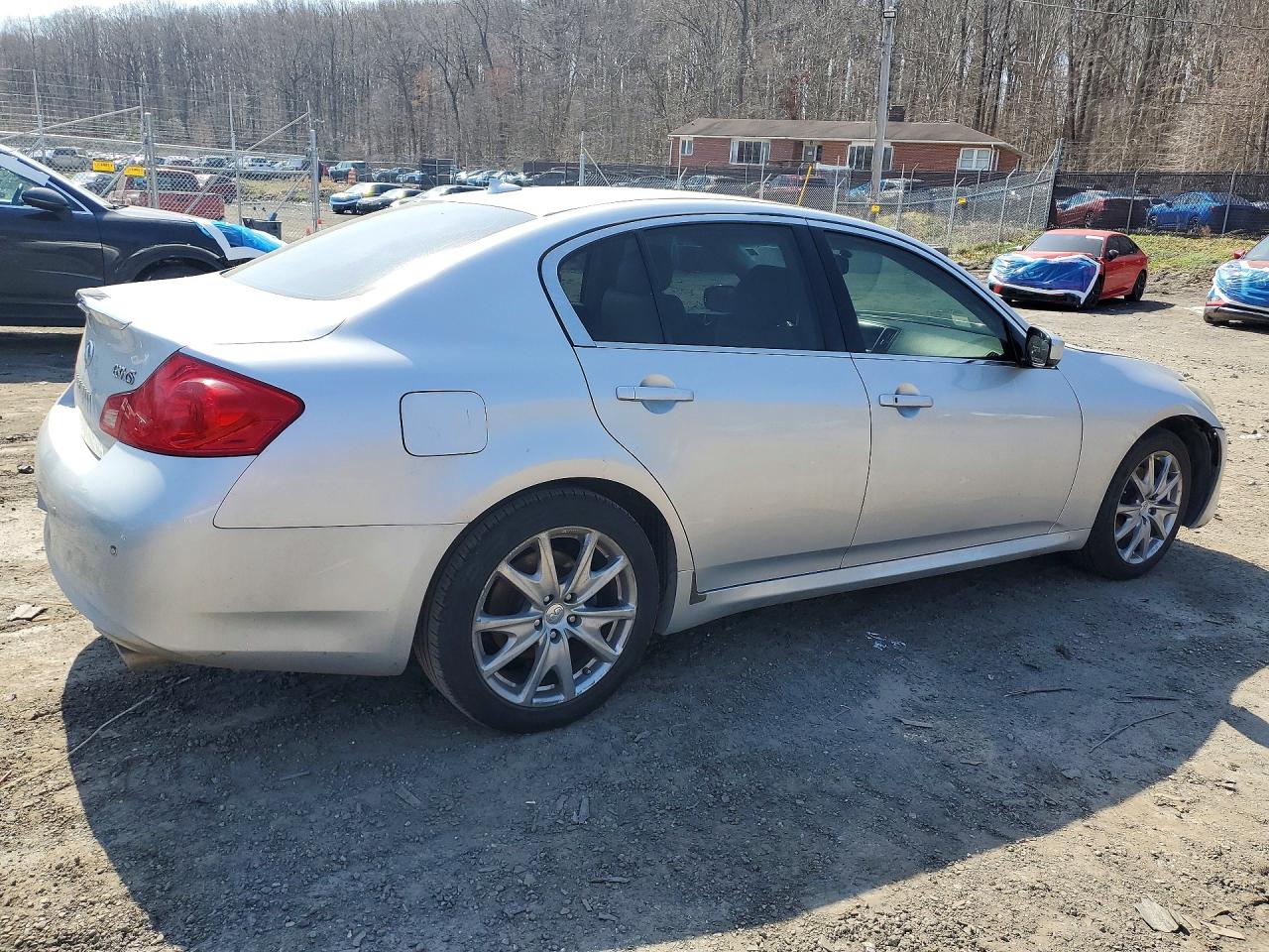 2012 Infiniti G37 Sedan X Silver vin: JN1CV6AR6CM976167