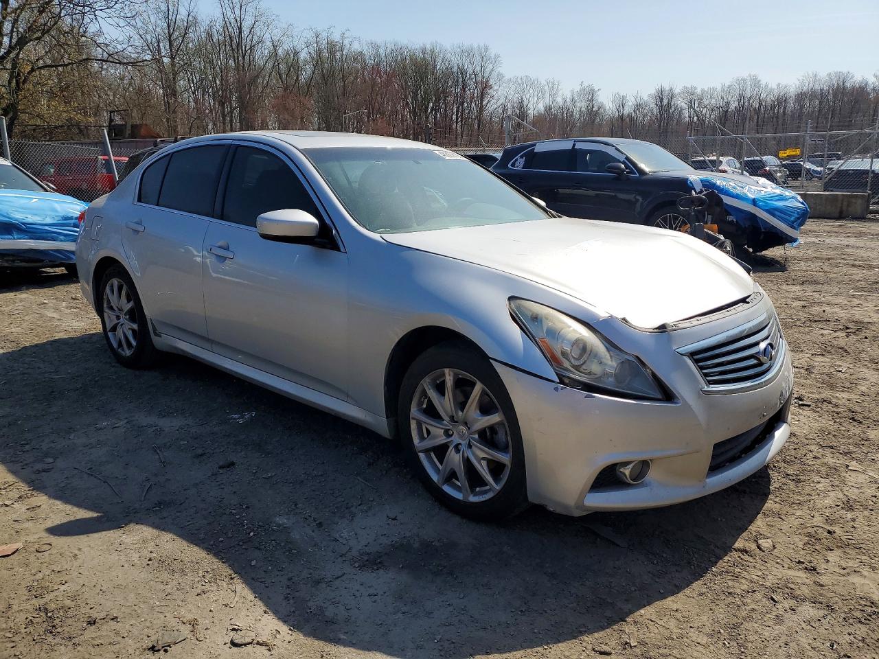 2012 Infiniti G37 Sedan X Silver vin: JN1CV6AR6CM976167