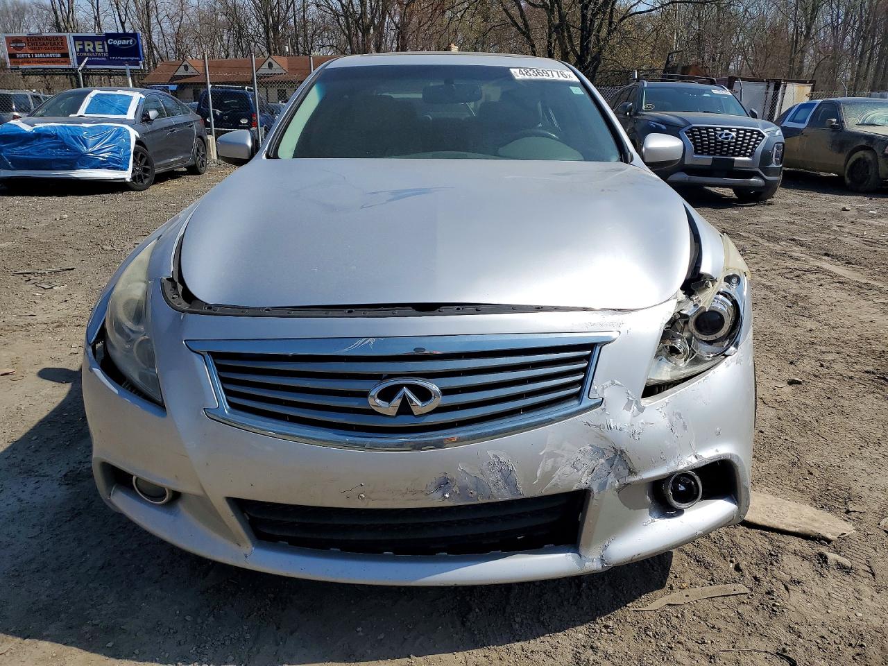 2012 Infiniti G37 Sedan X Silver vin: JN1CV6AR6CM976167