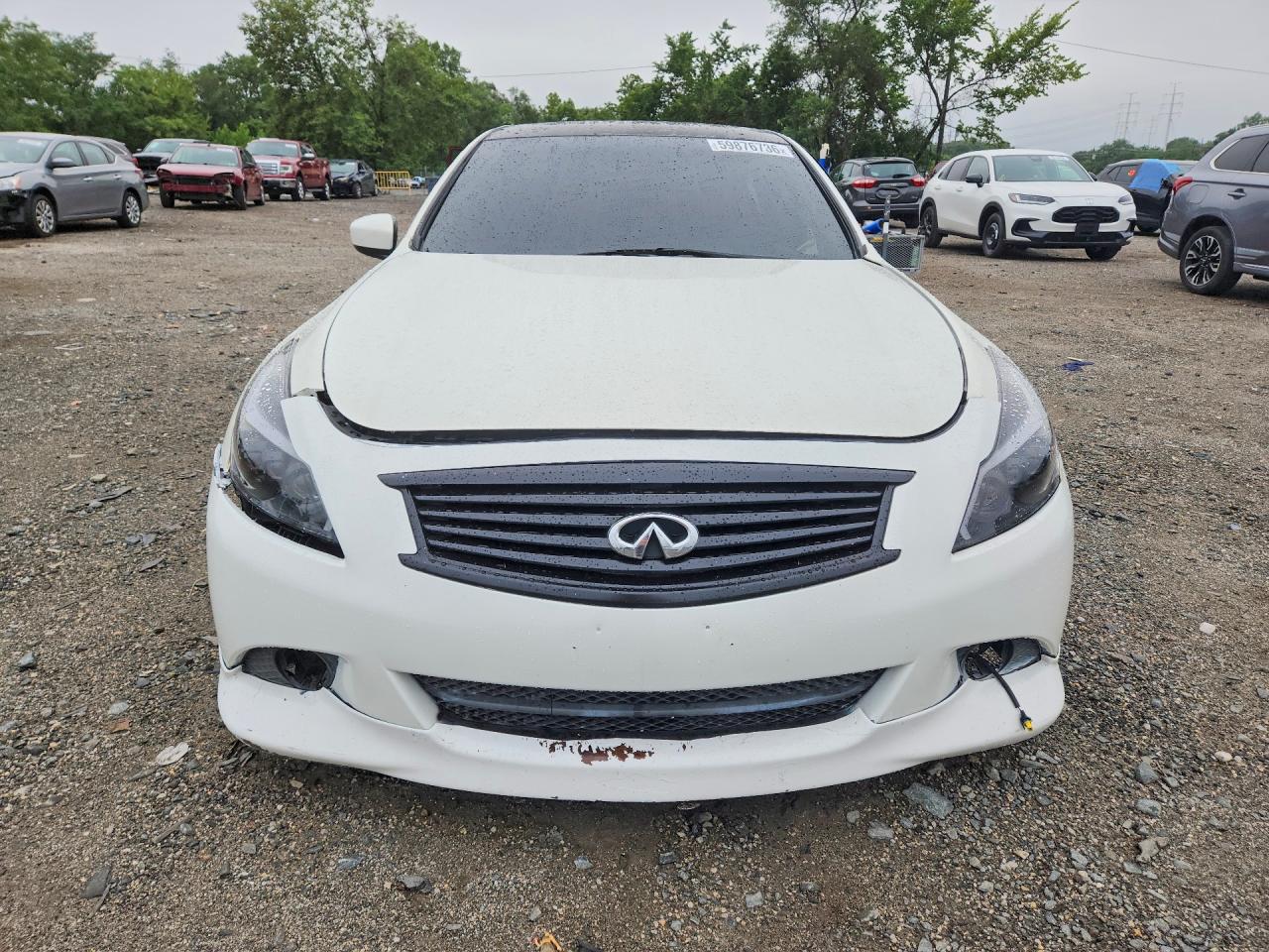 2012 Infiniti G37 Sedan X White vin: JN1CV6AR6CM976380