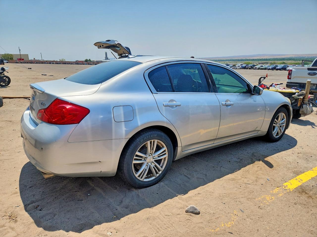 2012 Infiniti G37 Sedan X Silver vin: JN1CV6AR6CM977299