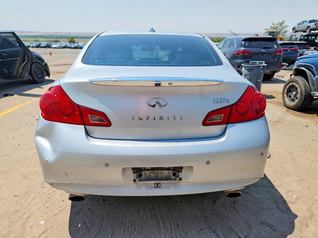 2012 Infiniti G37 Sedan X Silver vin: JN1CV6AR6CM977299