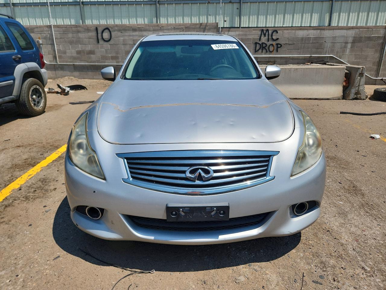 2012 Infiniti G37 Sedan X Silver vin: JN1CV6AR6CM977299