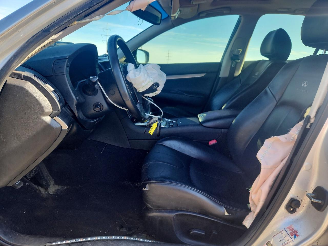 2013 Infiniti G37 Sedan X Silver vin: JN1CV6AR6DM357067